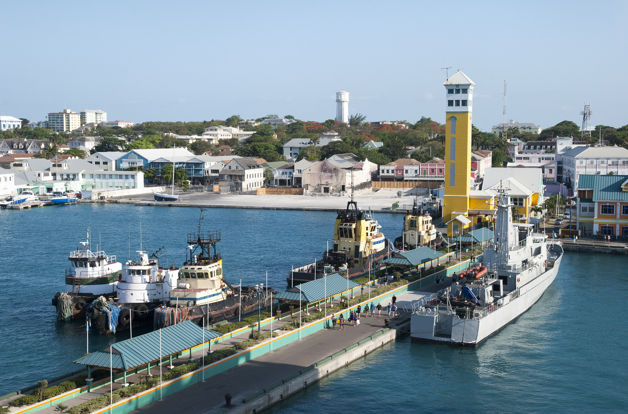 nassau city port ships