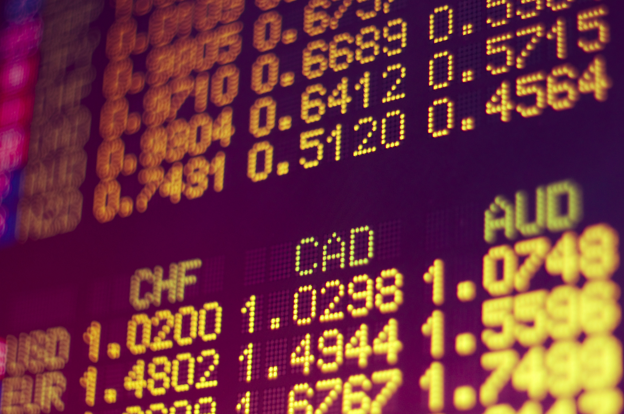 stock board