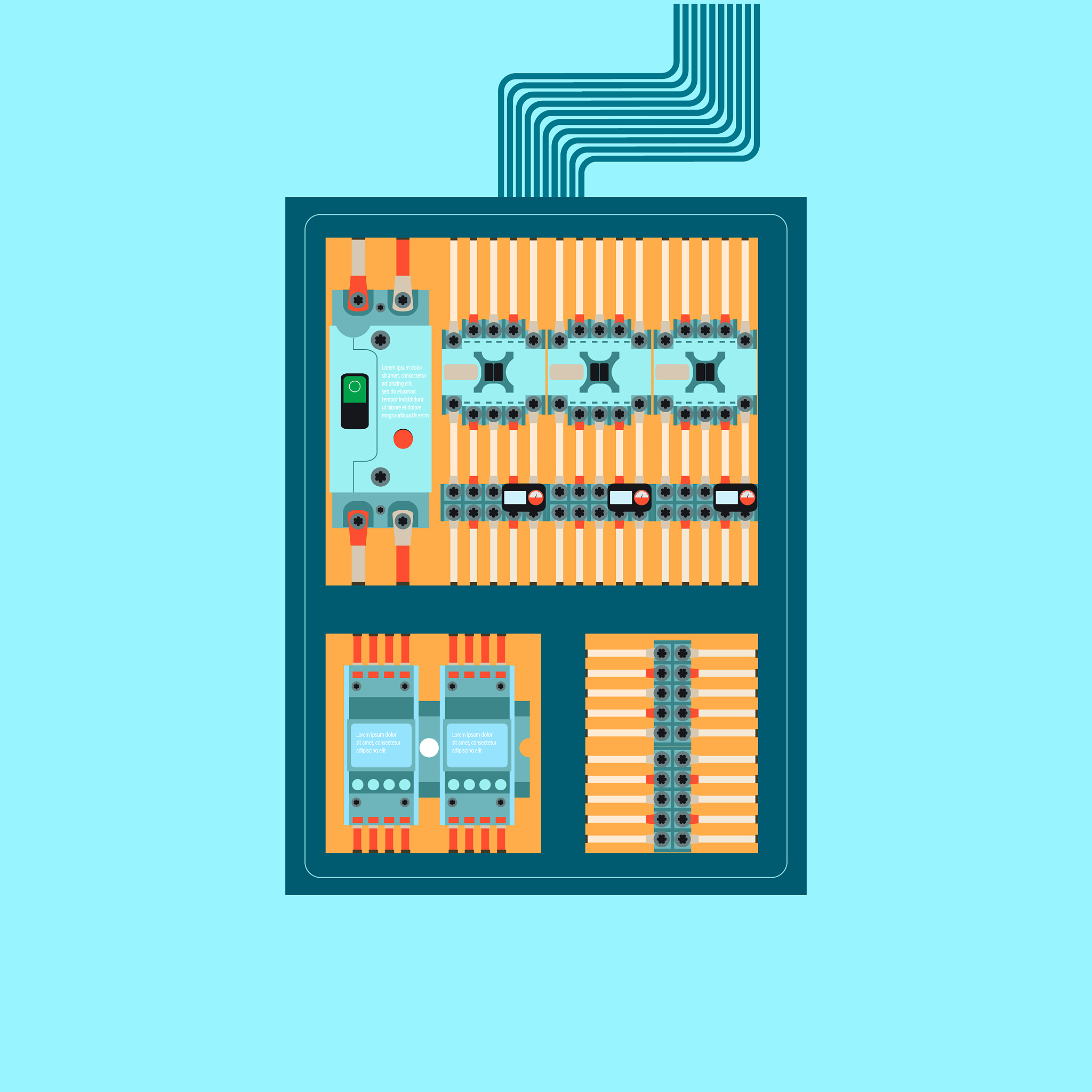 试设计两台异步电动机M1、M2顺序起动停止的控制电路。要求M1起动后M2起动可点动M2单独停止。