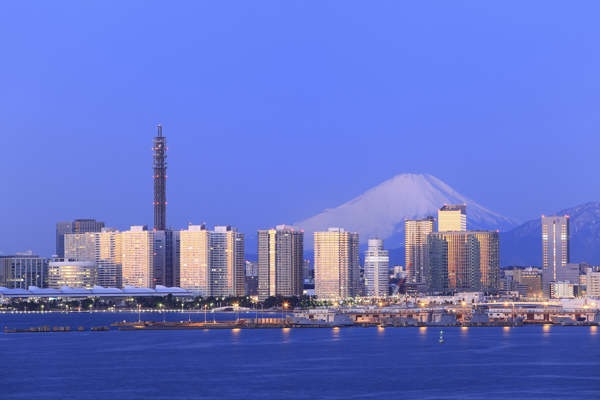 view of yokohama,kanagawa prefecture,japan