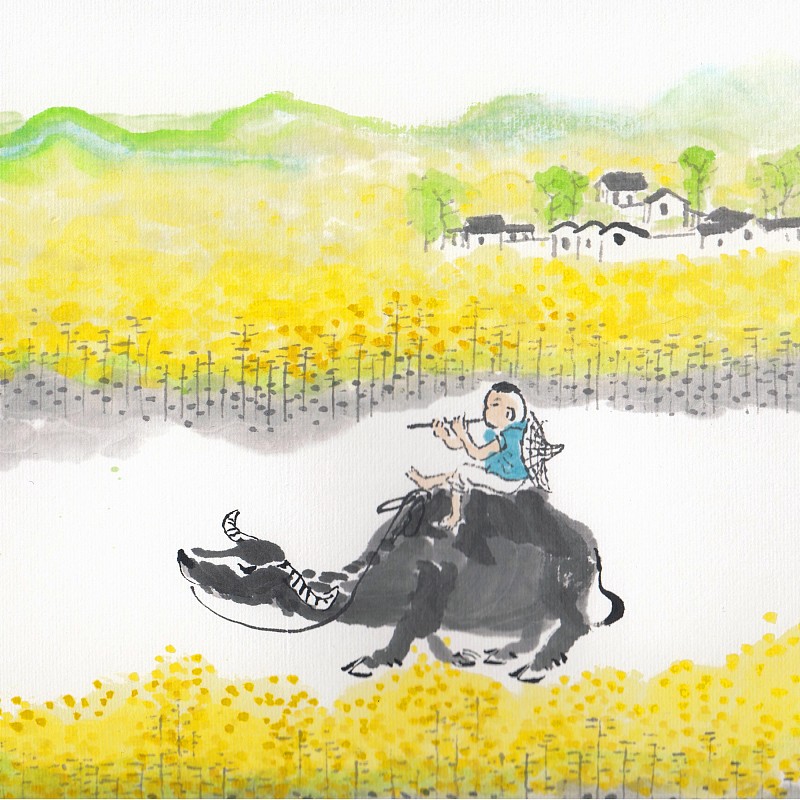 昼出耕田夜绩麻接下来几句