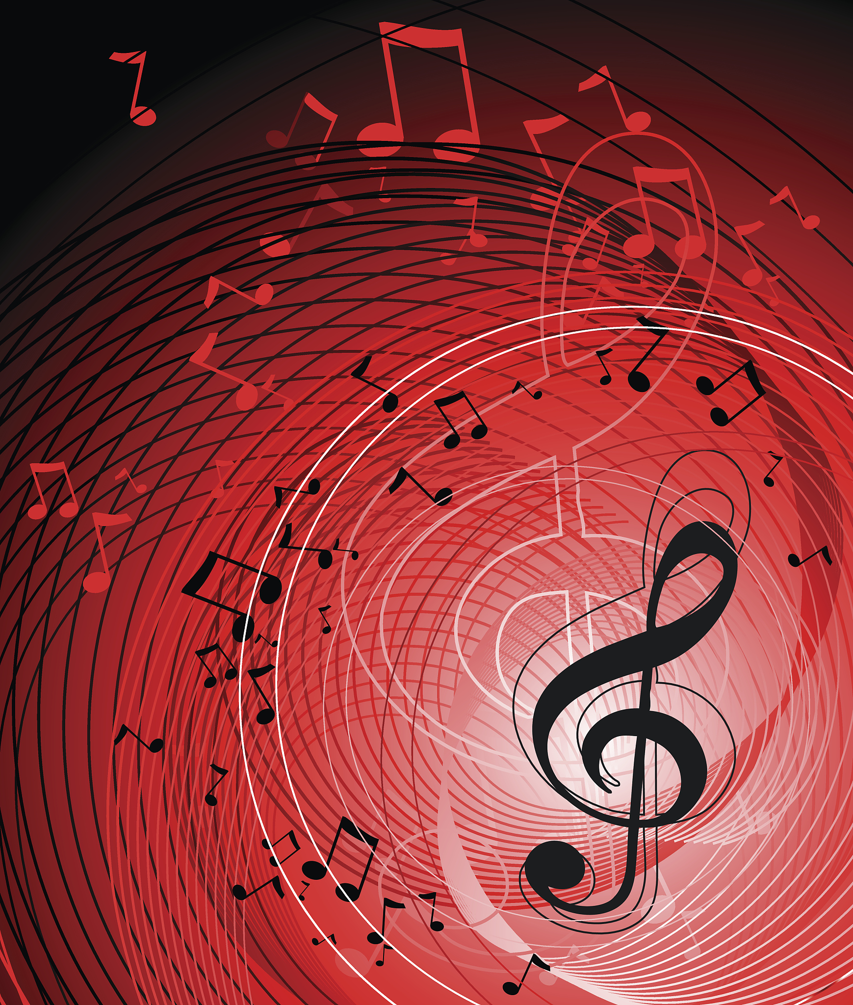 abstract music background