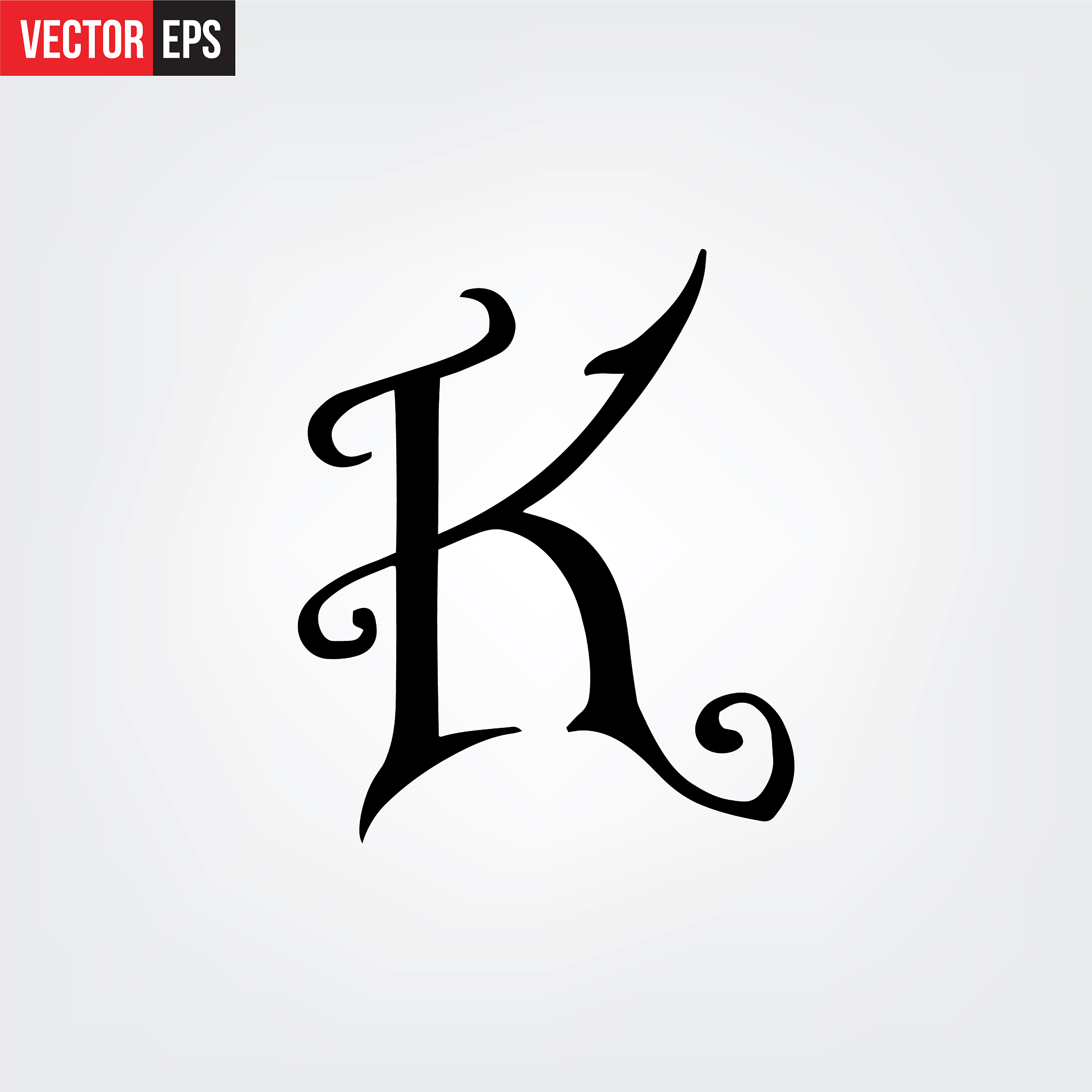 elegant alphabet letters font