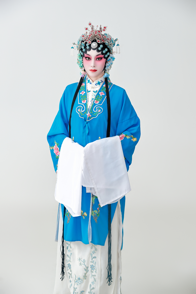 扮演青衣(旦角)的京剧和昆曲女演员,中国戏曲国宝