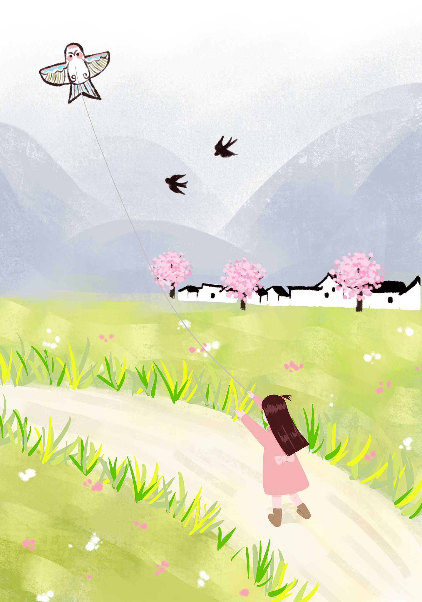 手绘春天景色活动策划案的活动引言