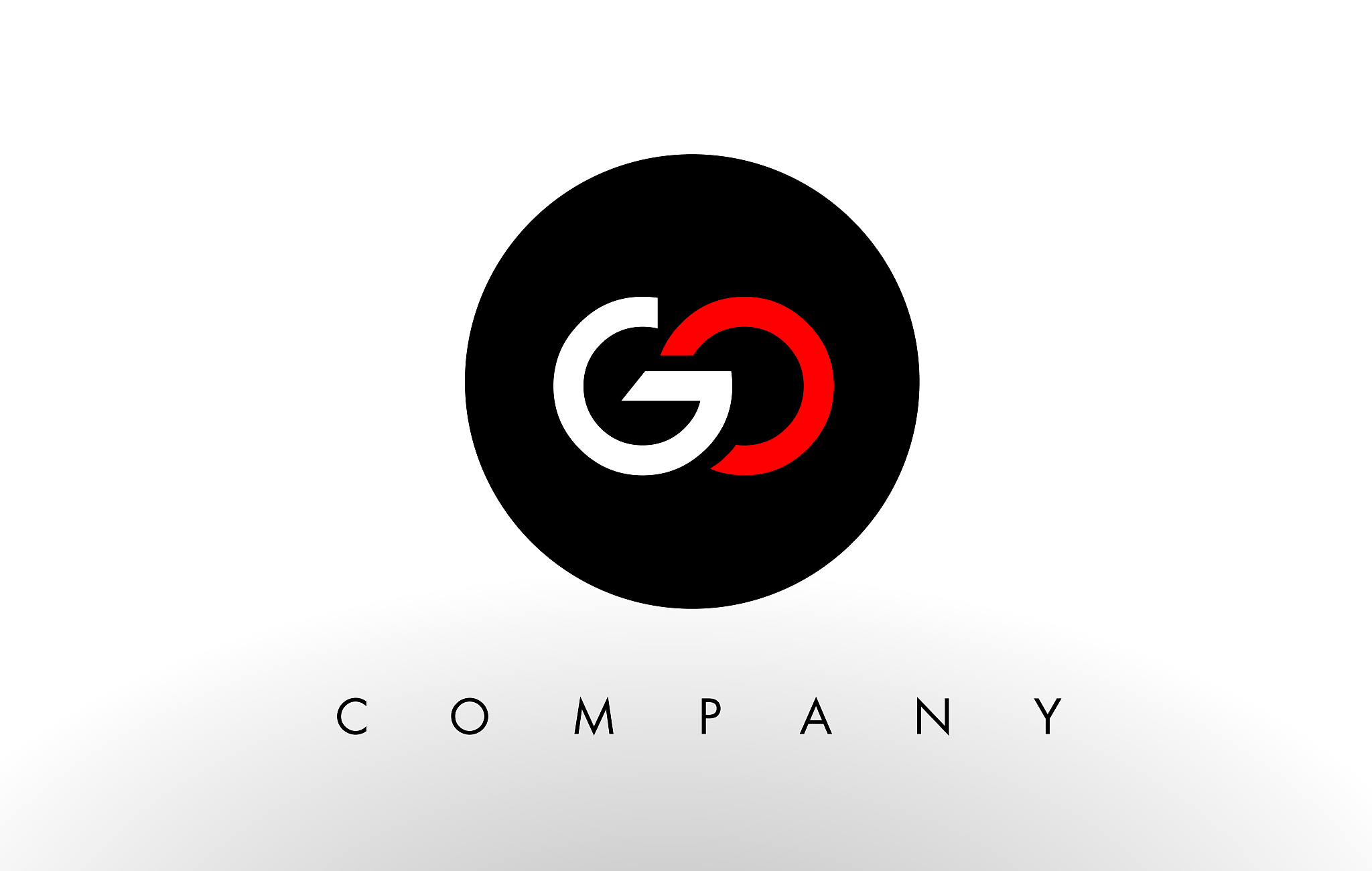 go logo letter design