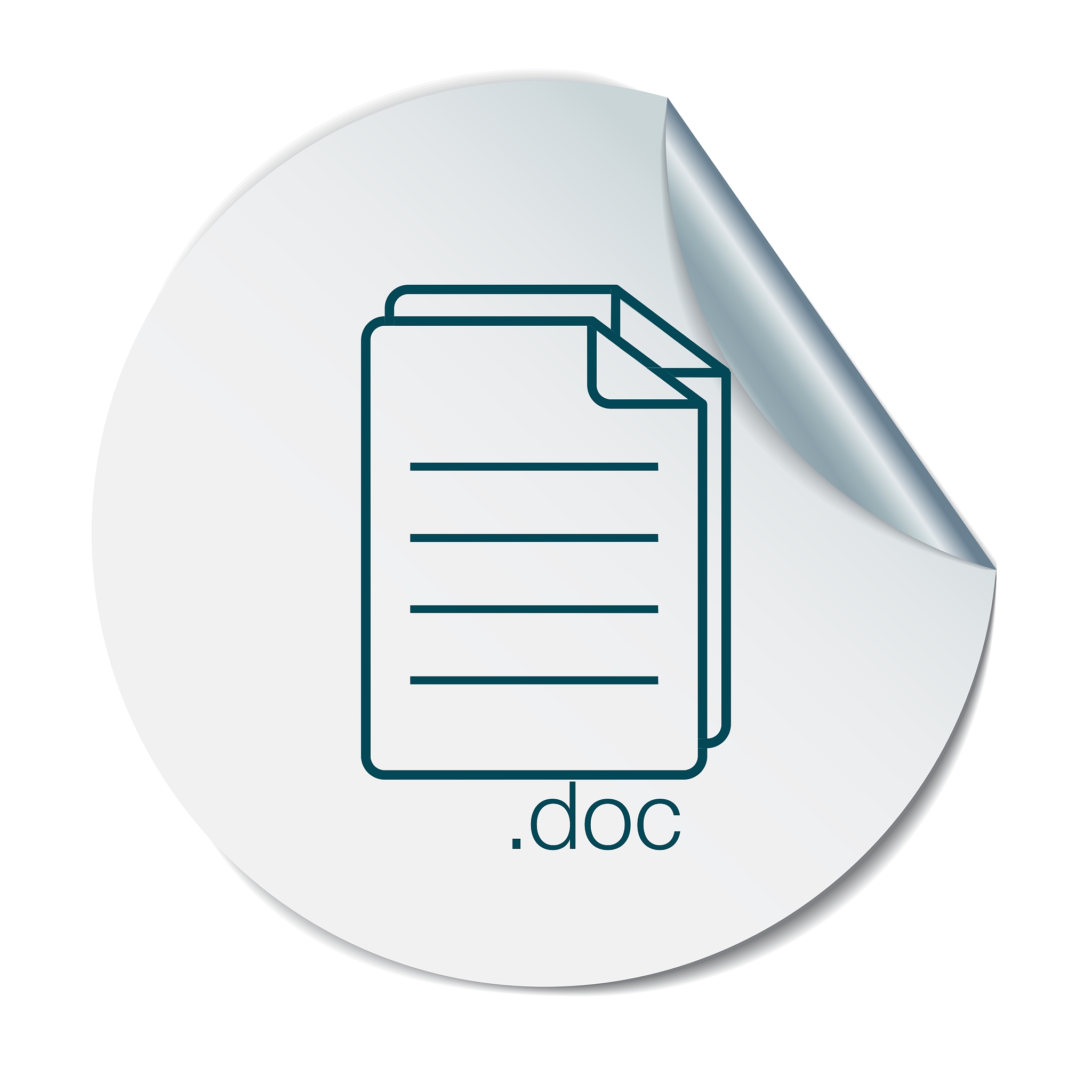 document icon paper sheet