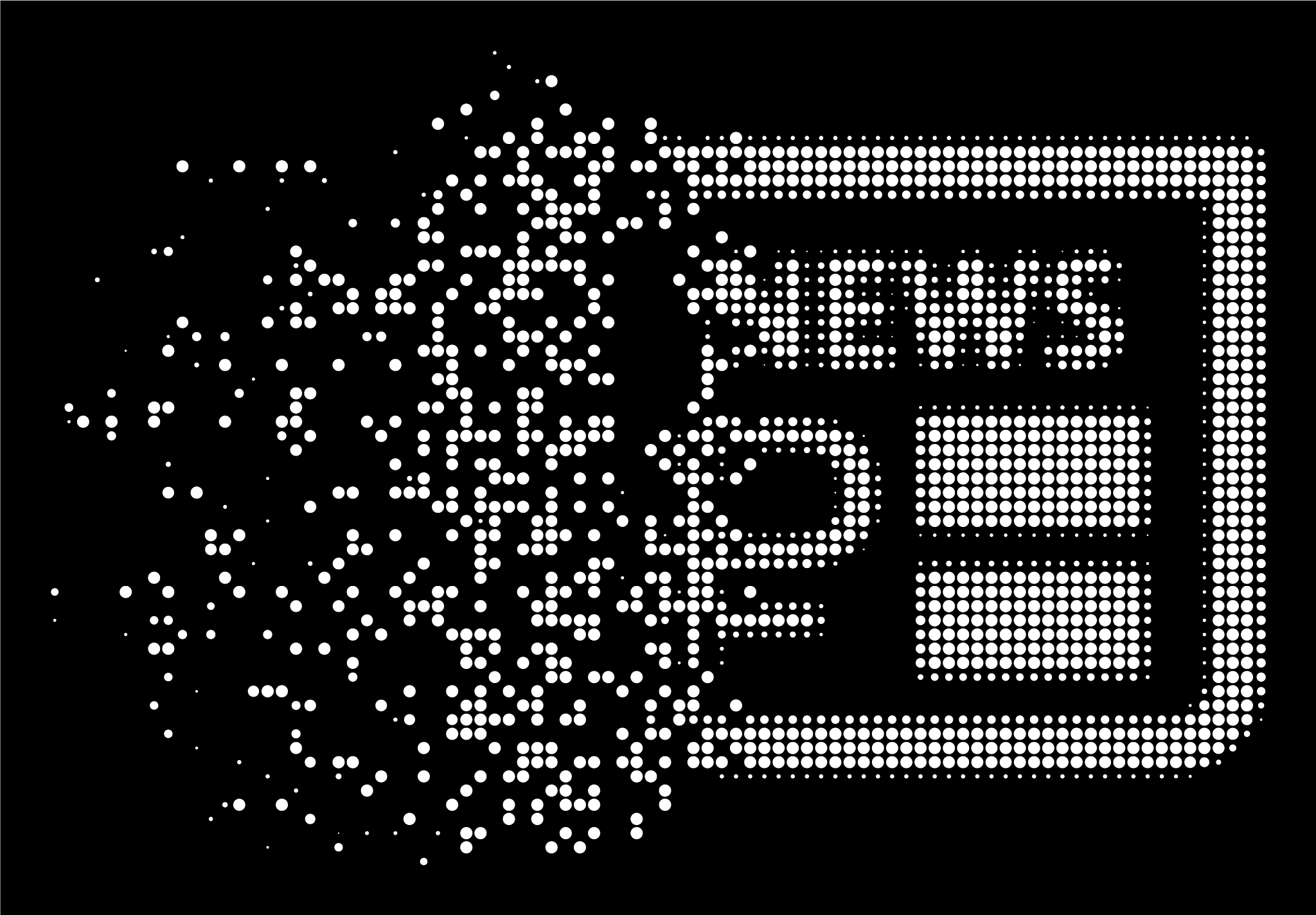 计算图像中每个像素到最近白色像素的距离 - Python