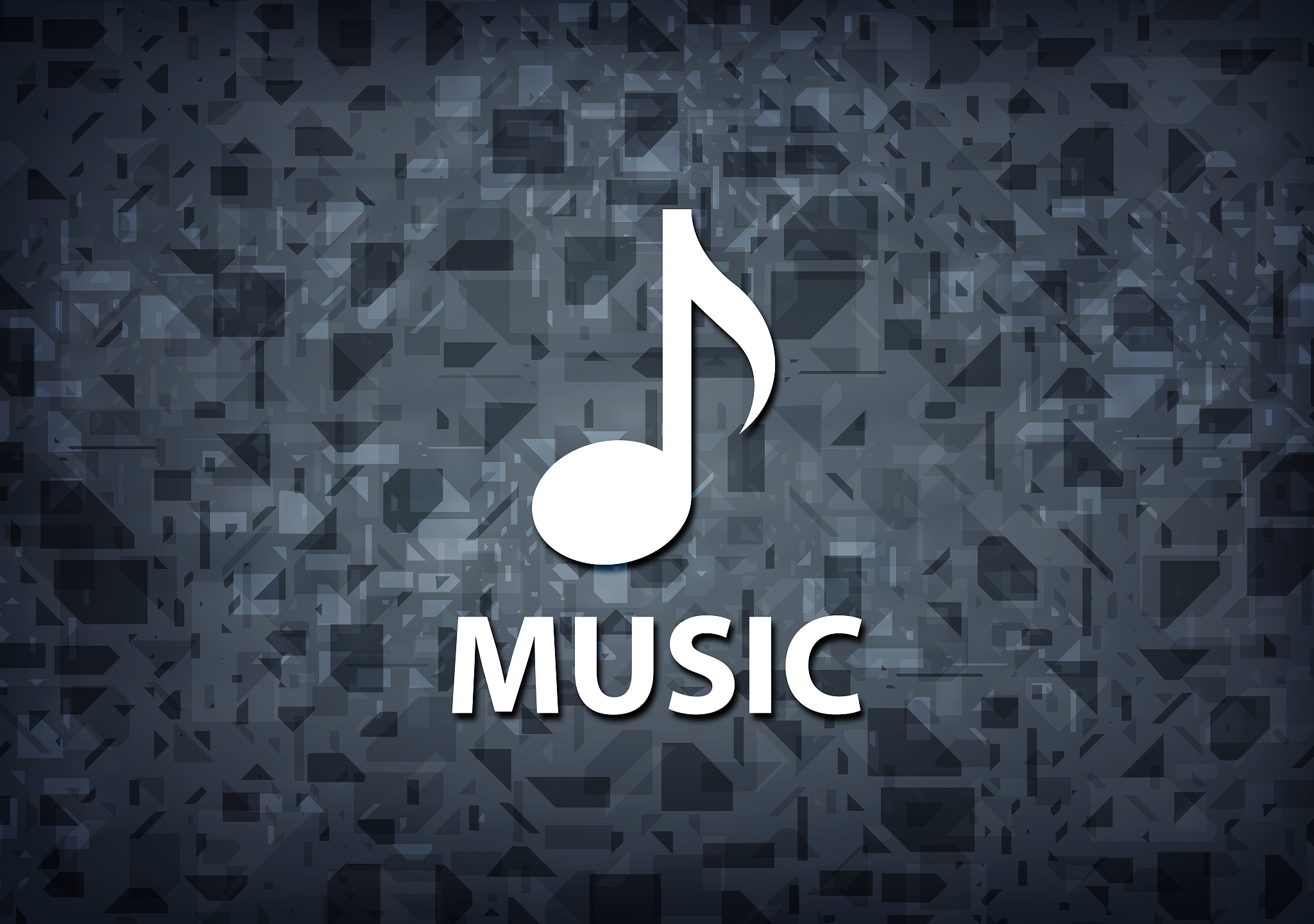 music black background