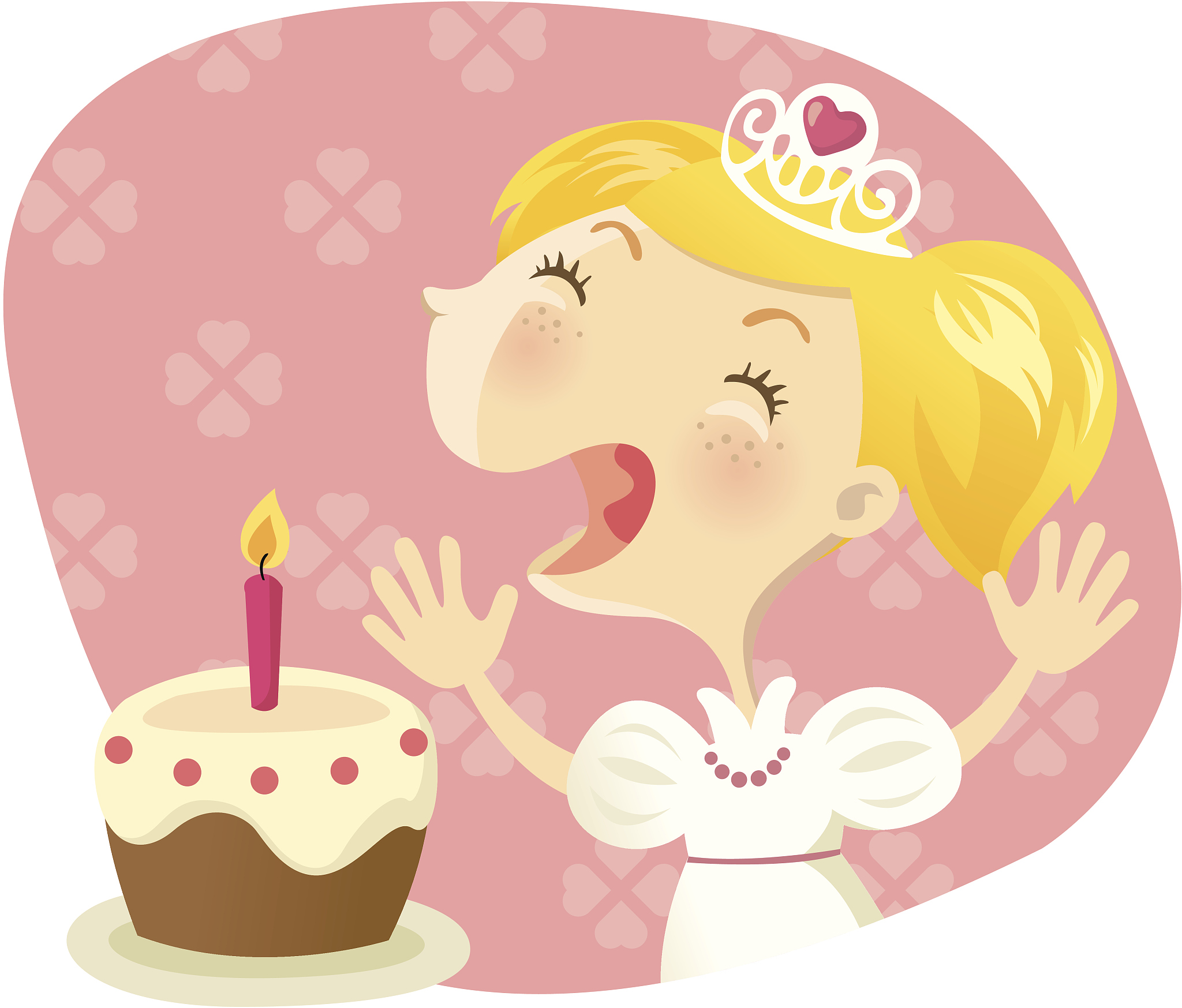 致我最爱的闺女：生日快乐，我的宝贝！
