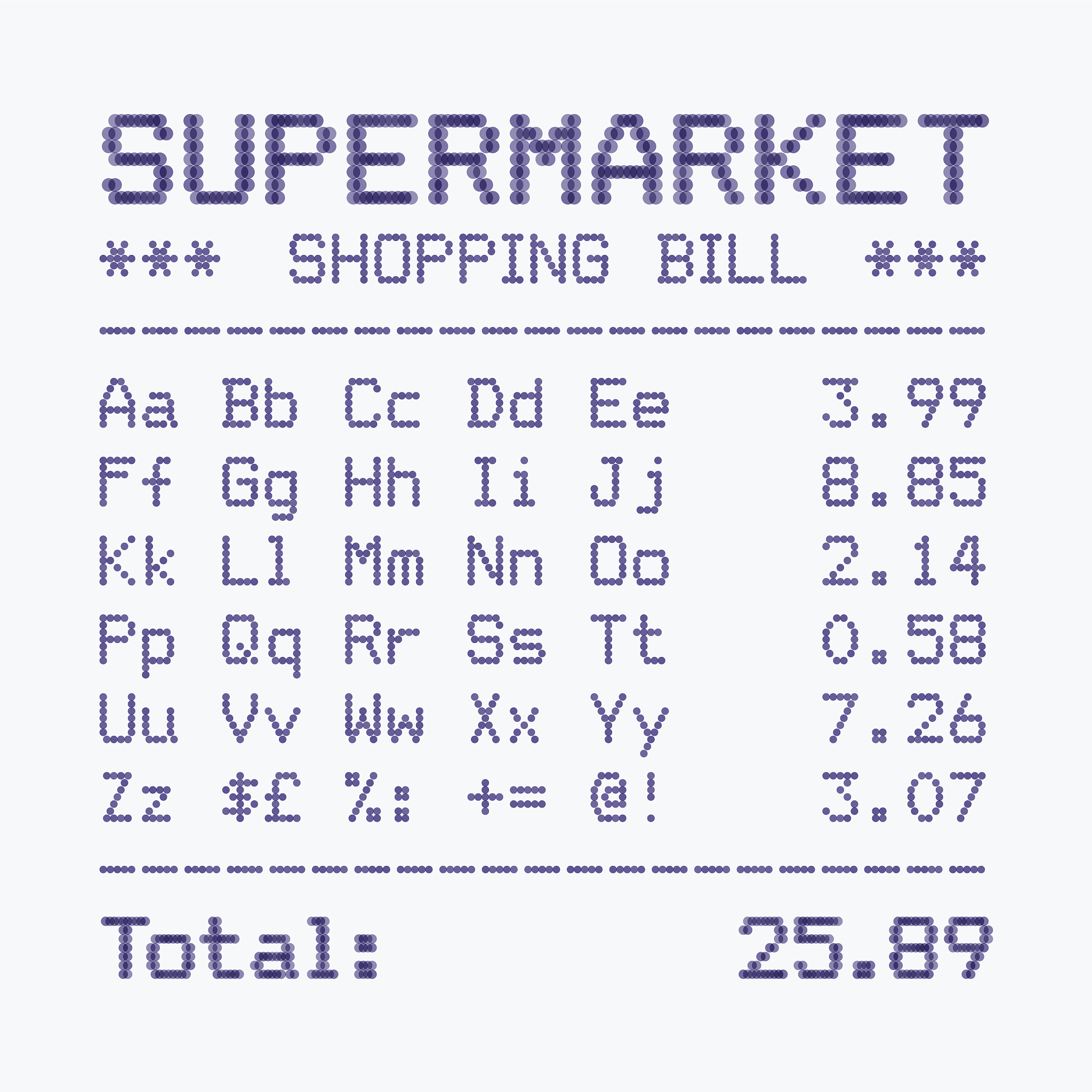 UIC字母组合的所有单词 - 全部列出