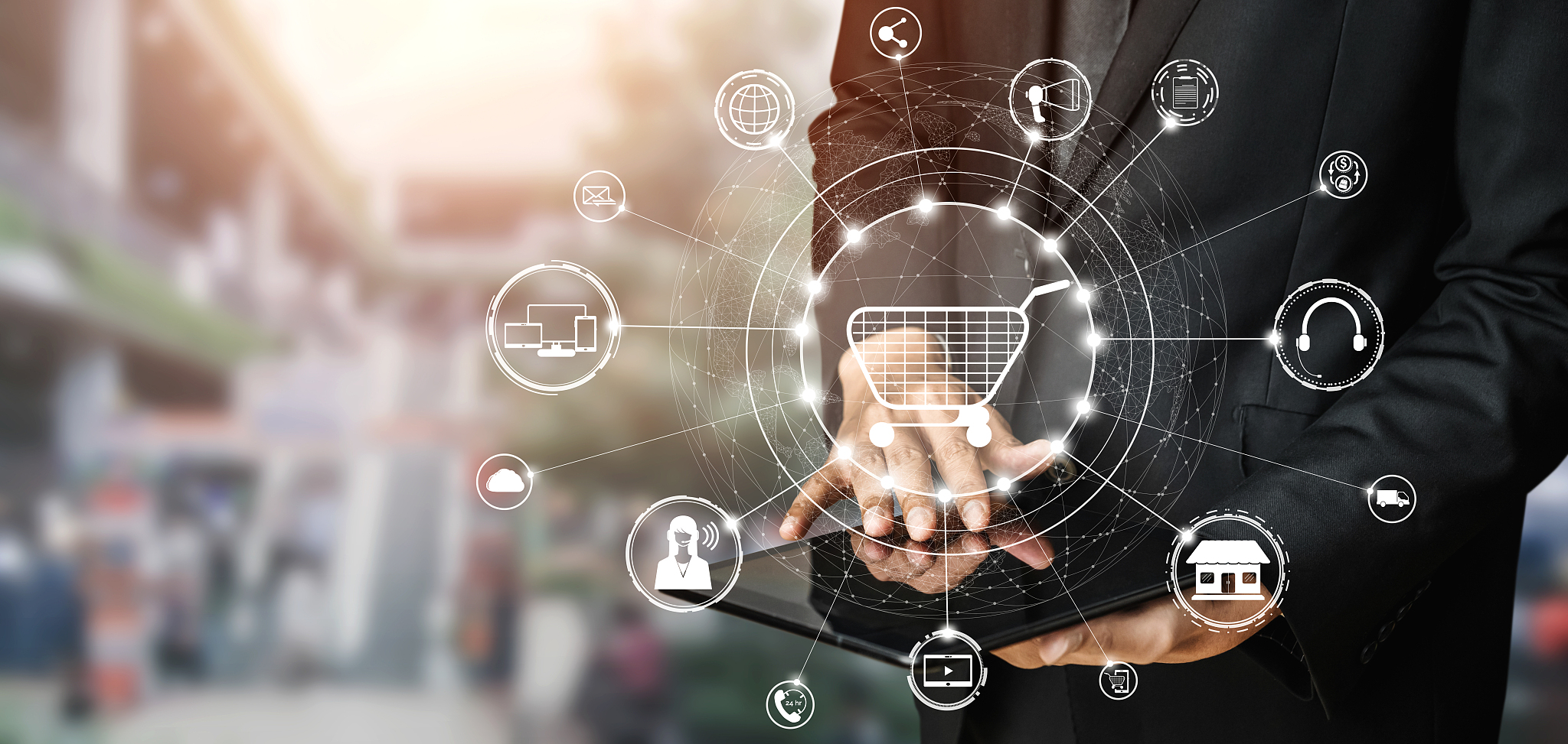 omni channel technology of online retail business.