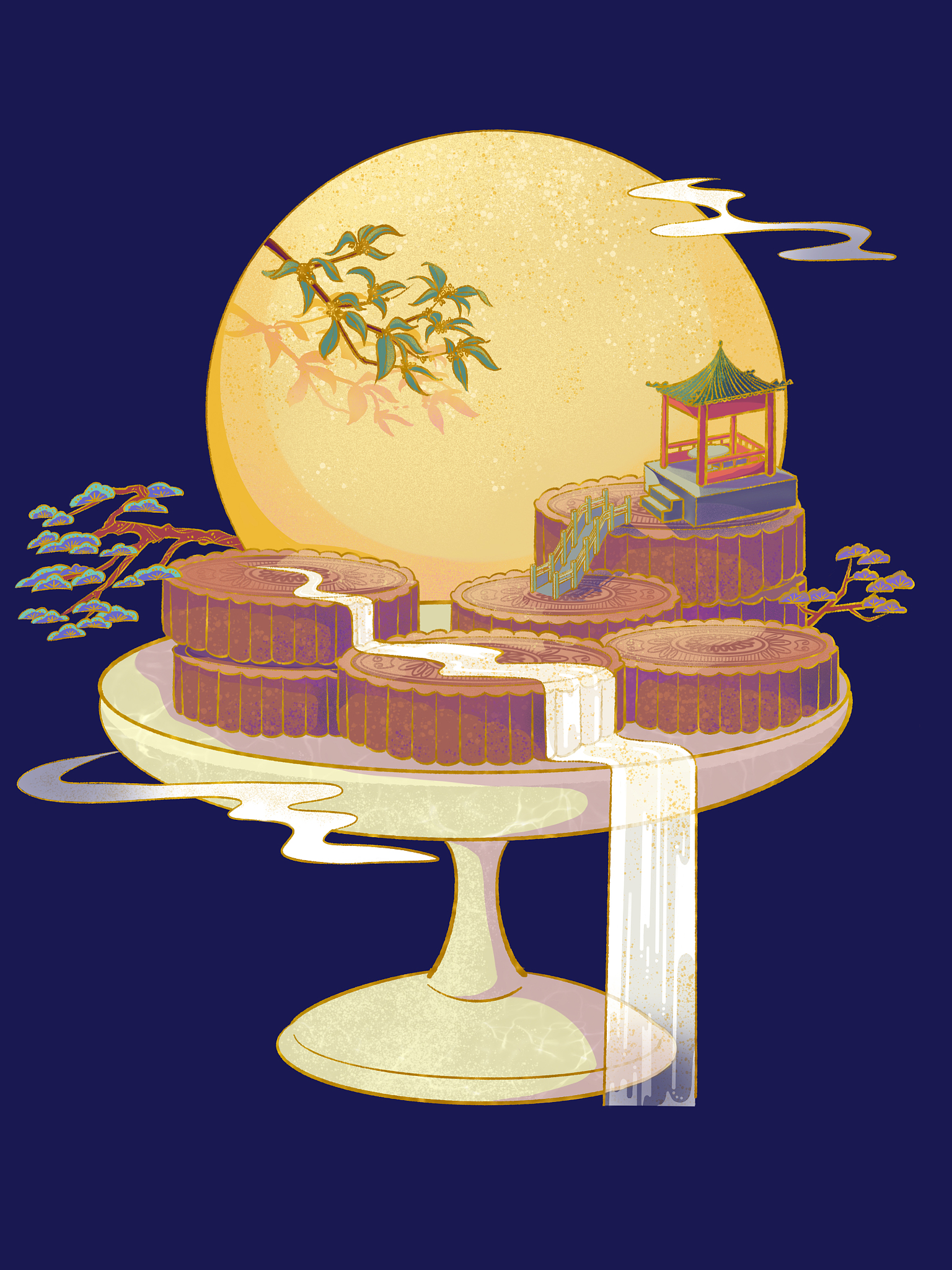 中秋佳节诗词朗读：团圆喜悦，幸福满溢