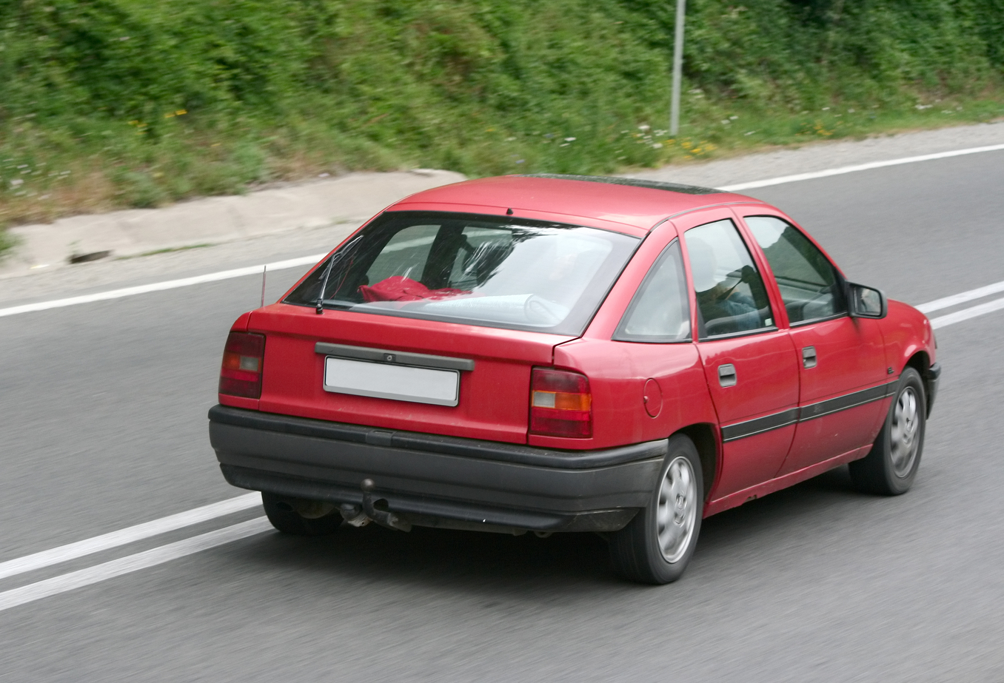 red car