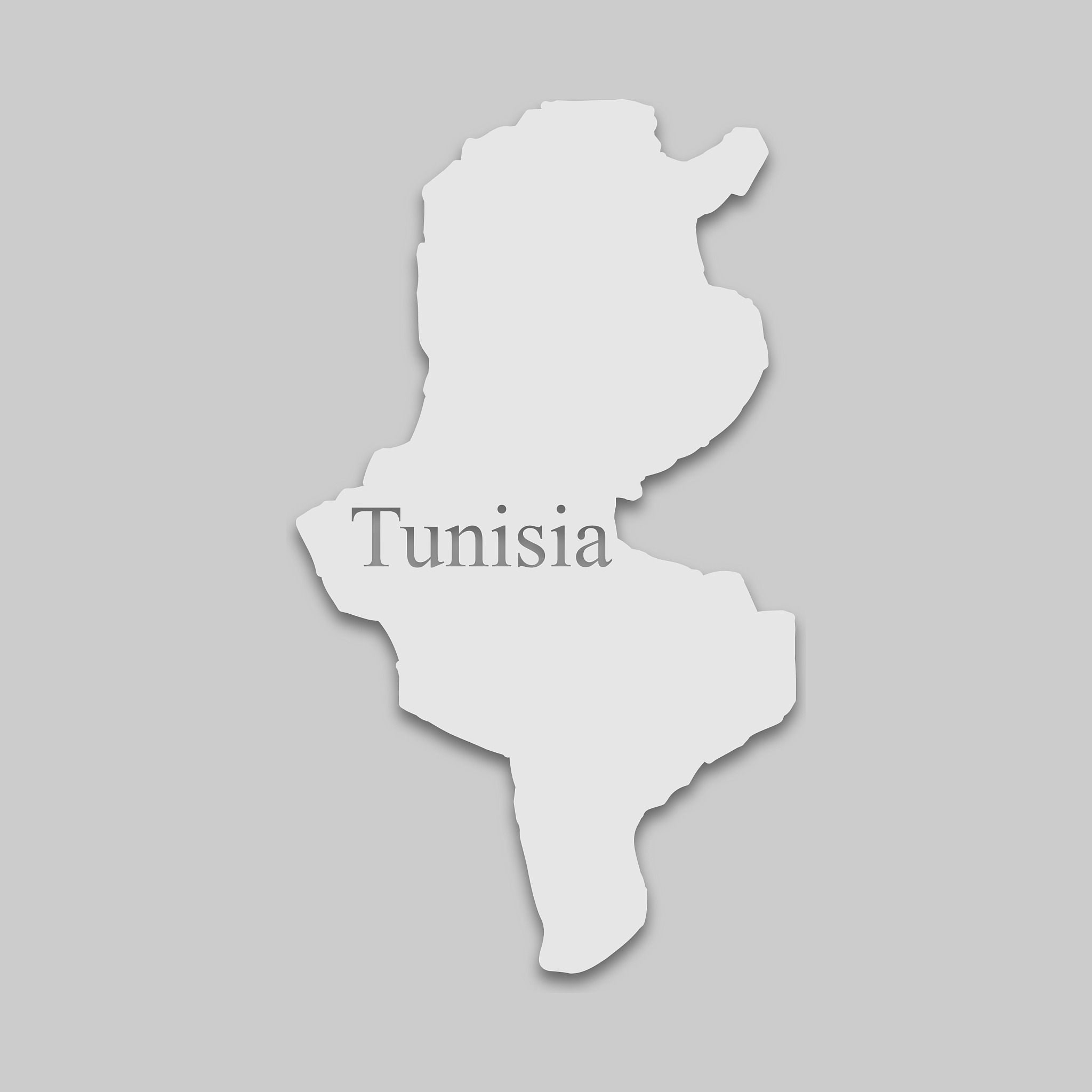 map tunisia