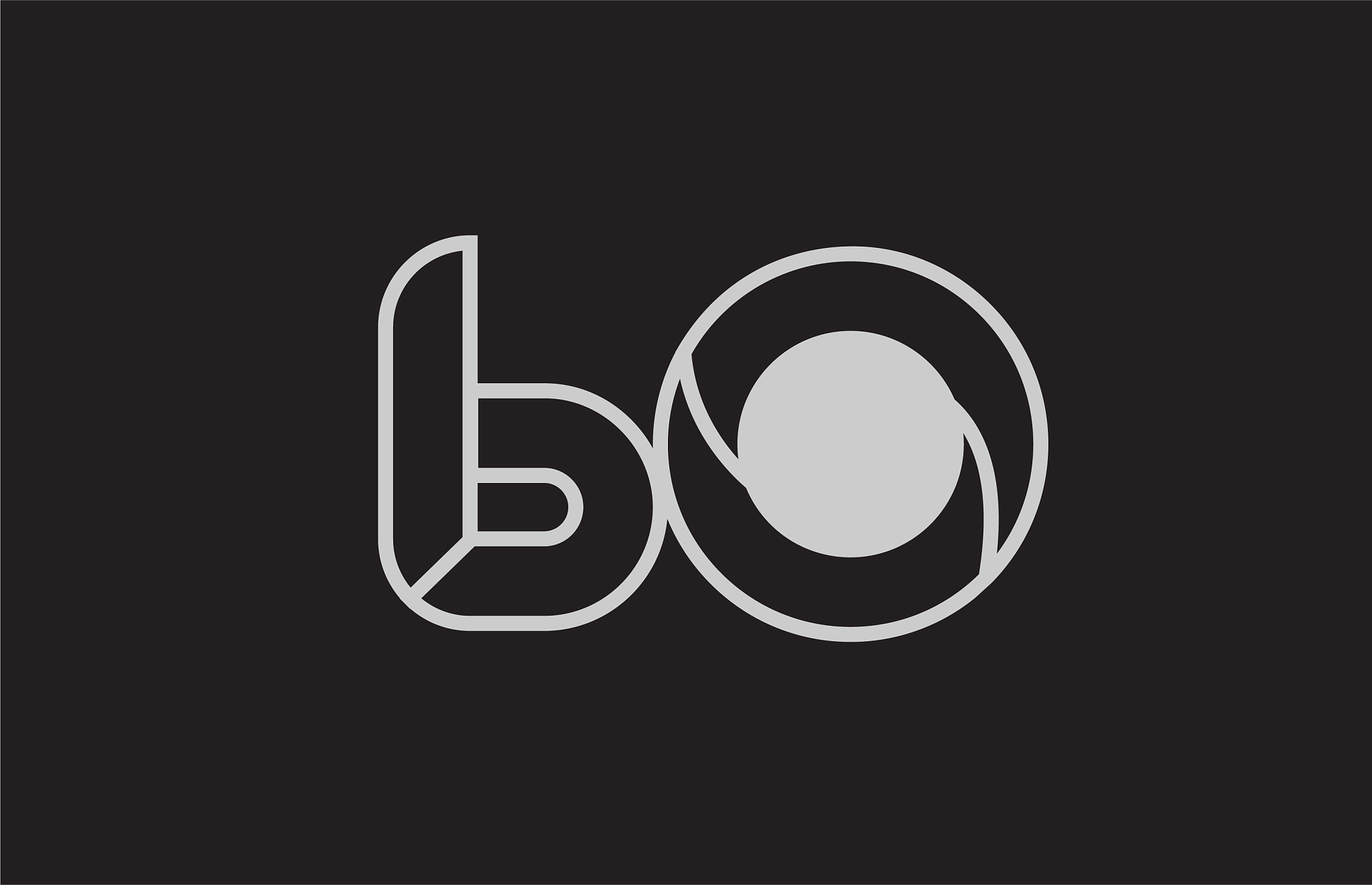 black and white number 60 logo icon design