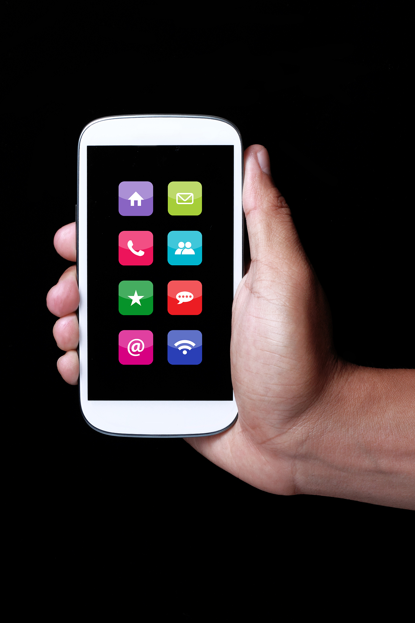 app on smartphone
