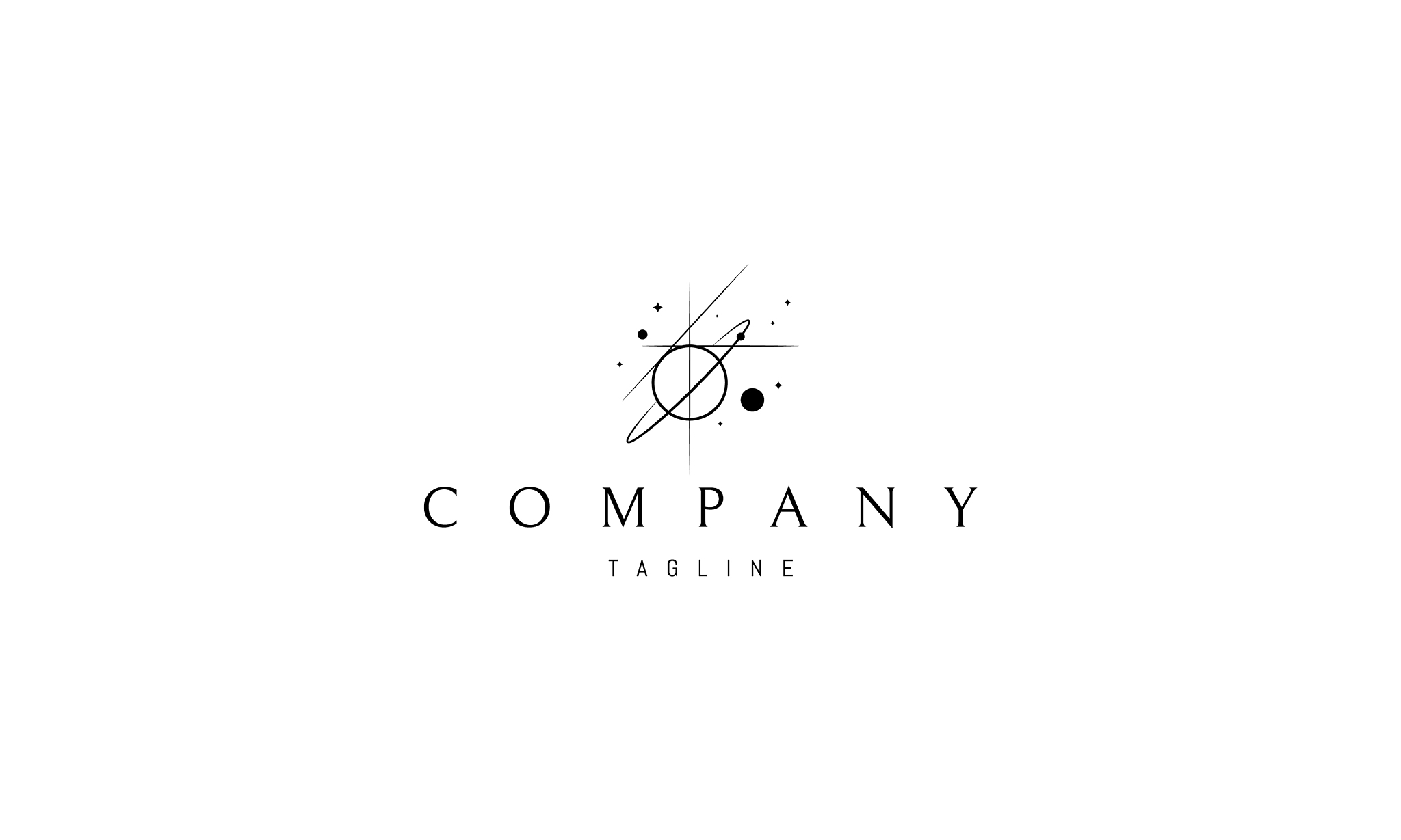 logo on which an abstract image the