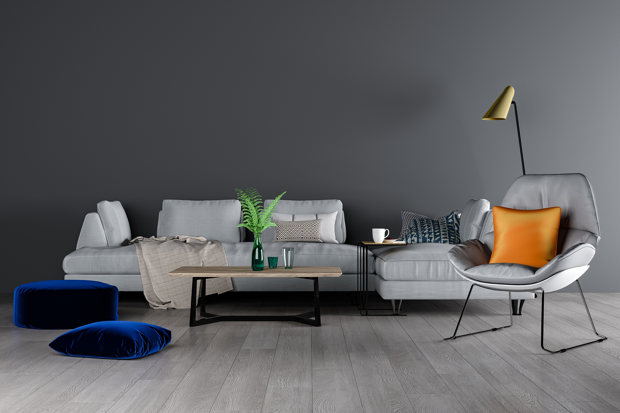 decorative background for home, office and hotel. modern living 