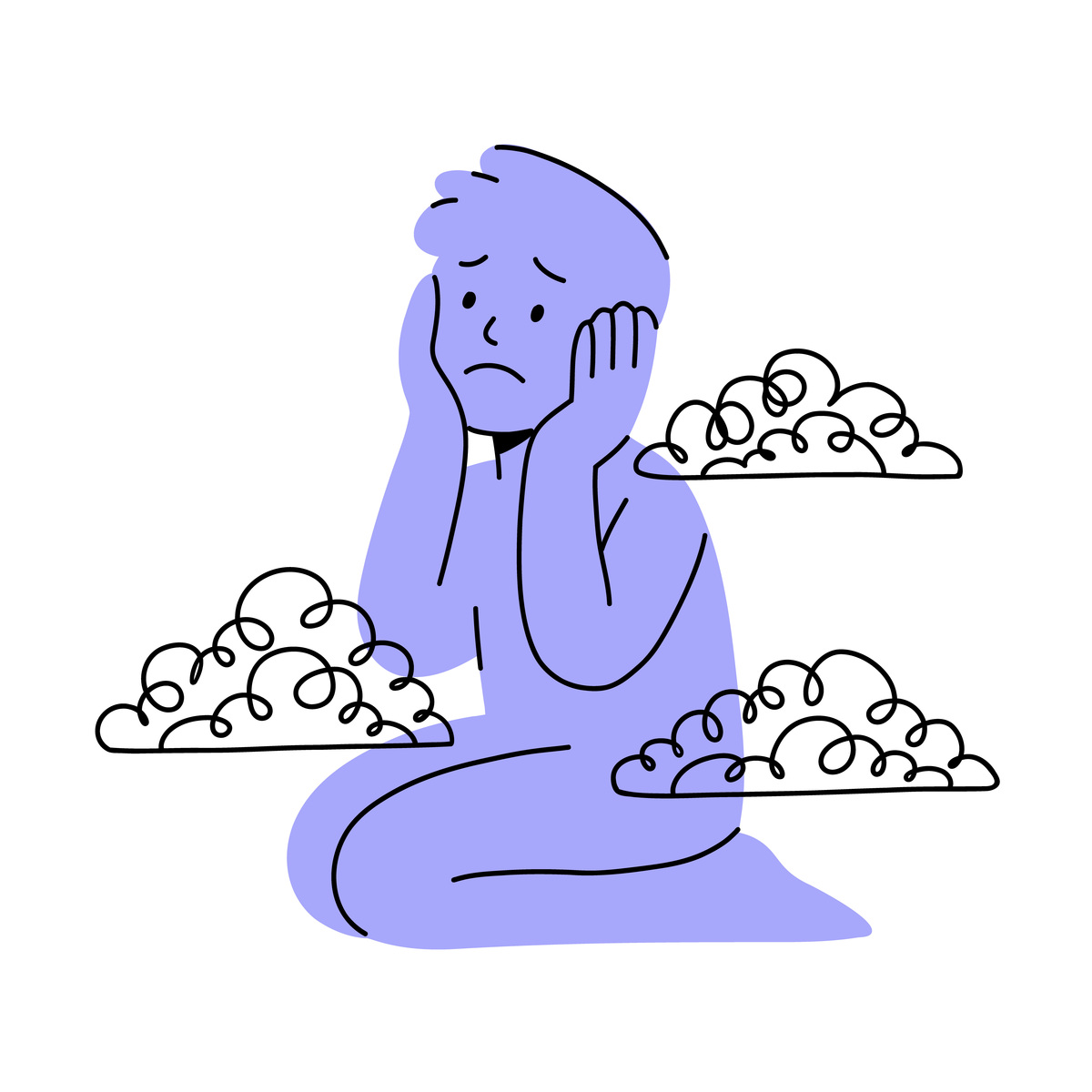 Me 我好想睡觉; AI AI 那就去休息一下吧。保持良好的睡眠习惯对身体和心理健康都非常重要。; Me 可是;