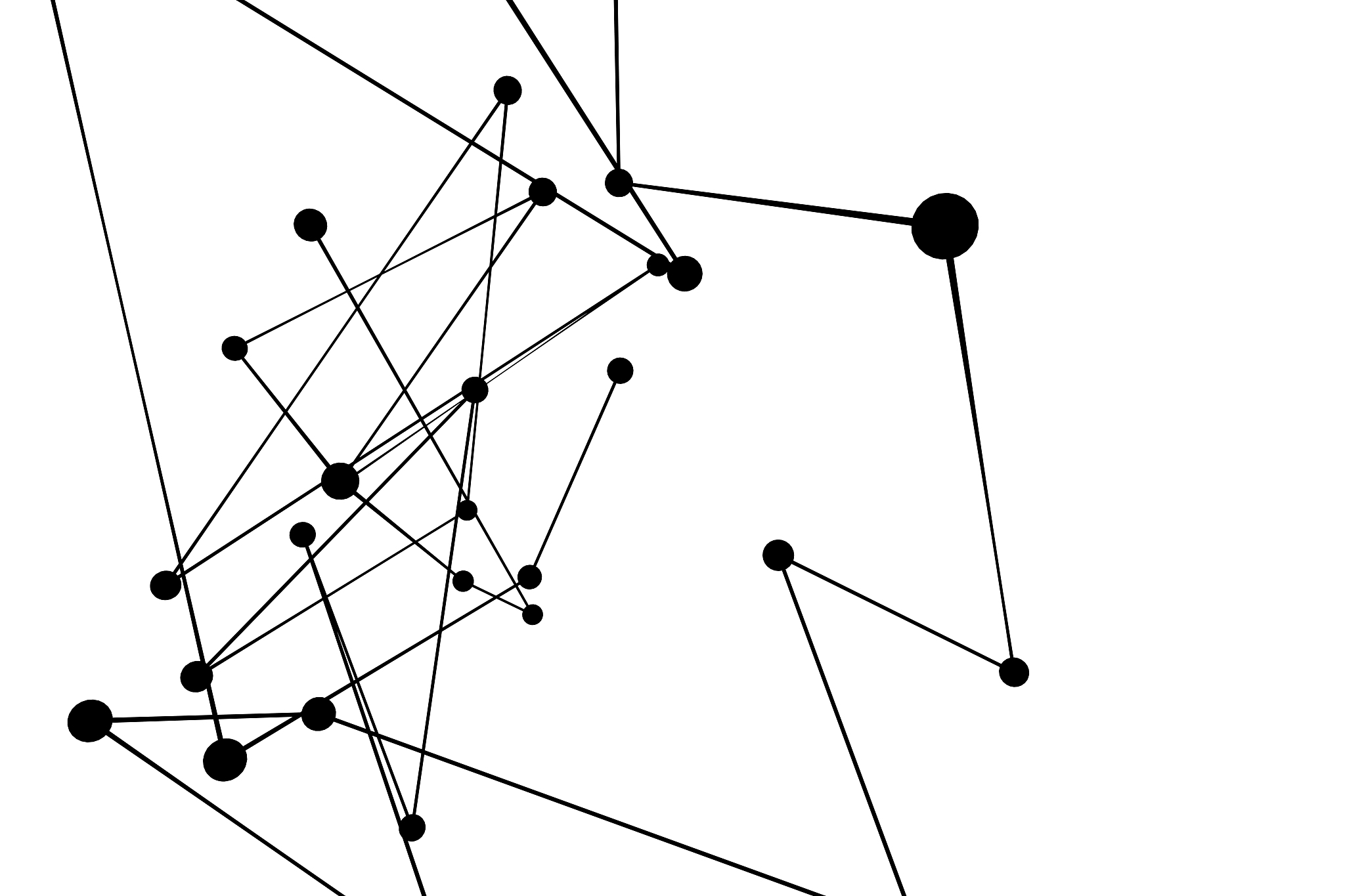3d rendering, lines and dots with chemistry background