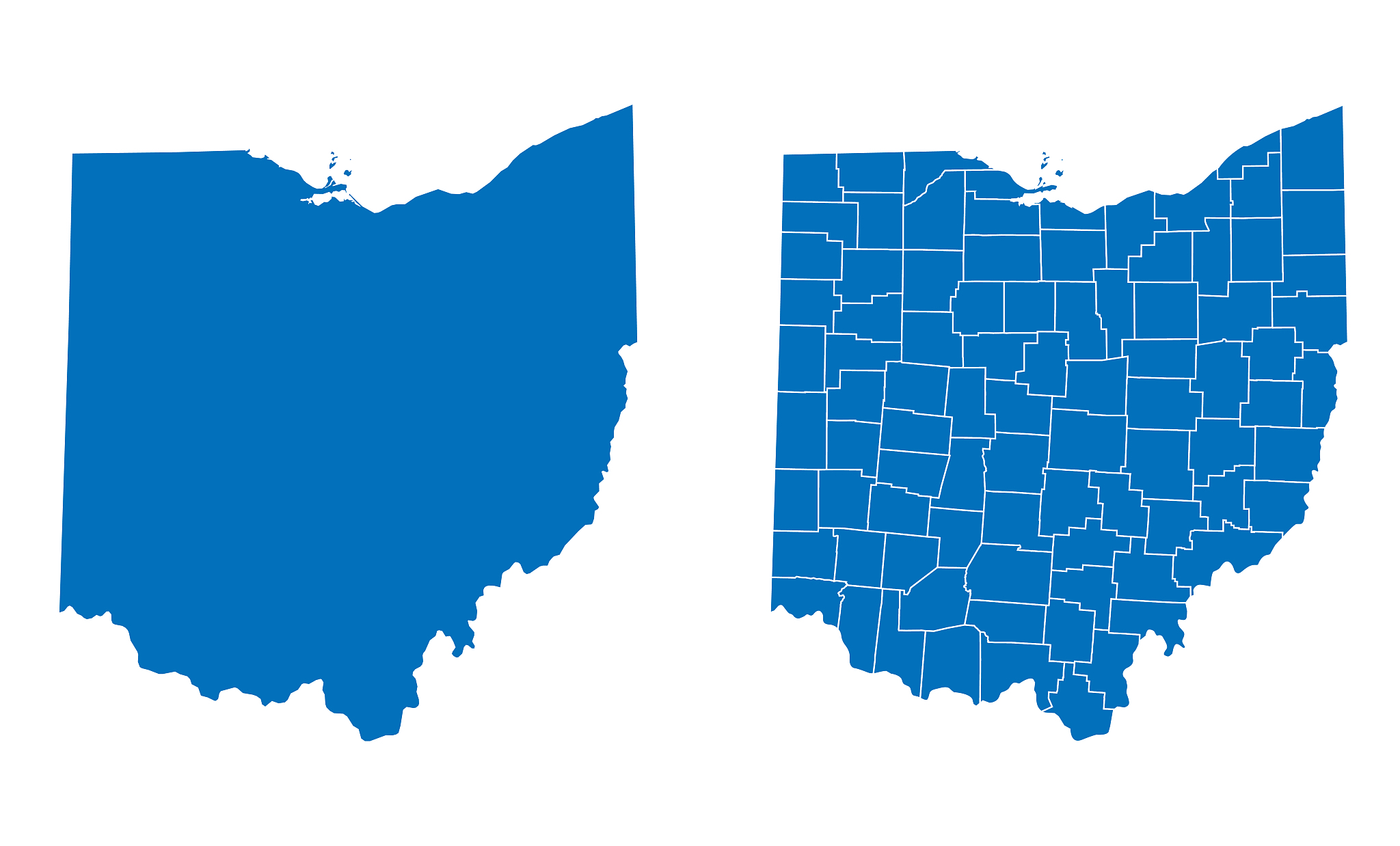 ohio map