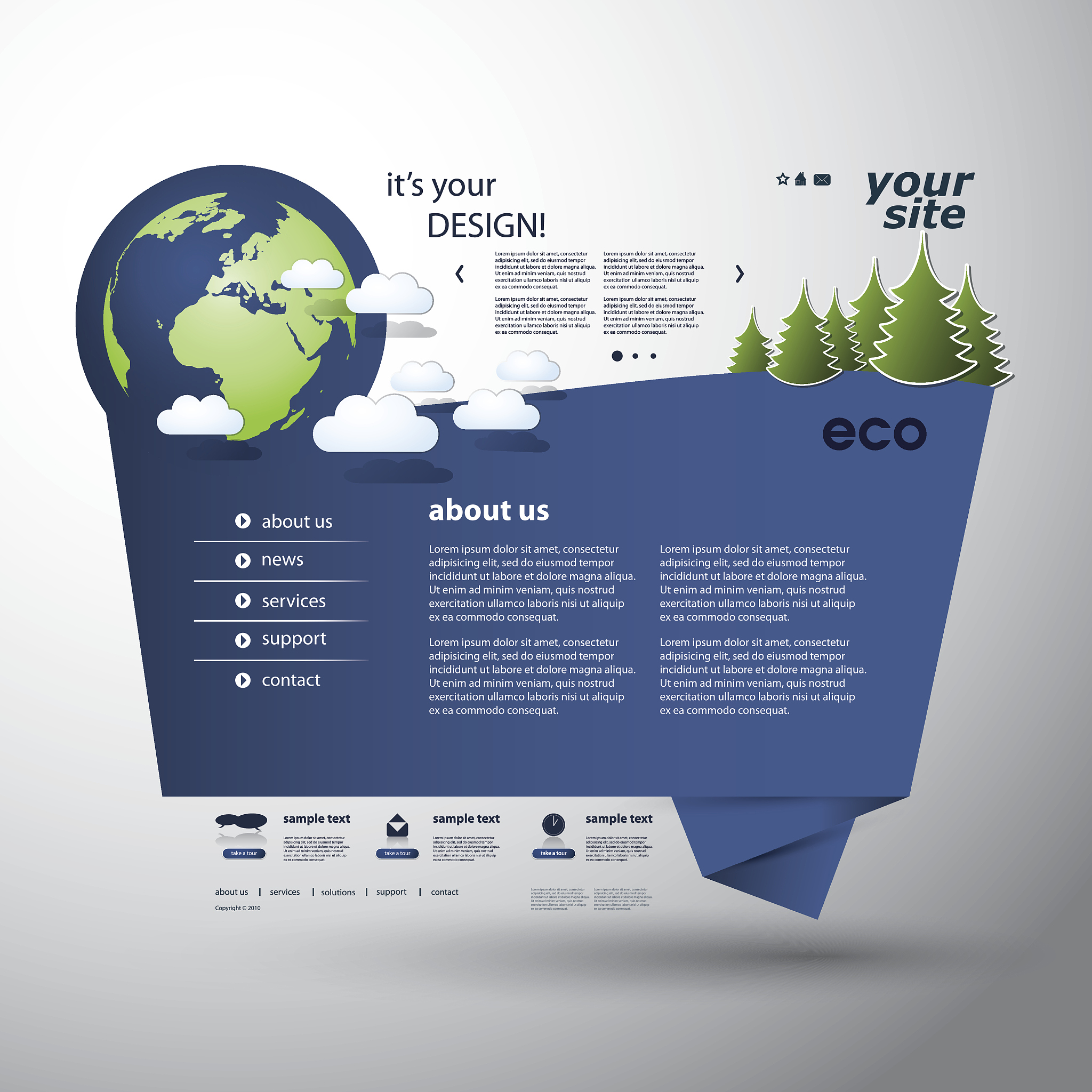 website template