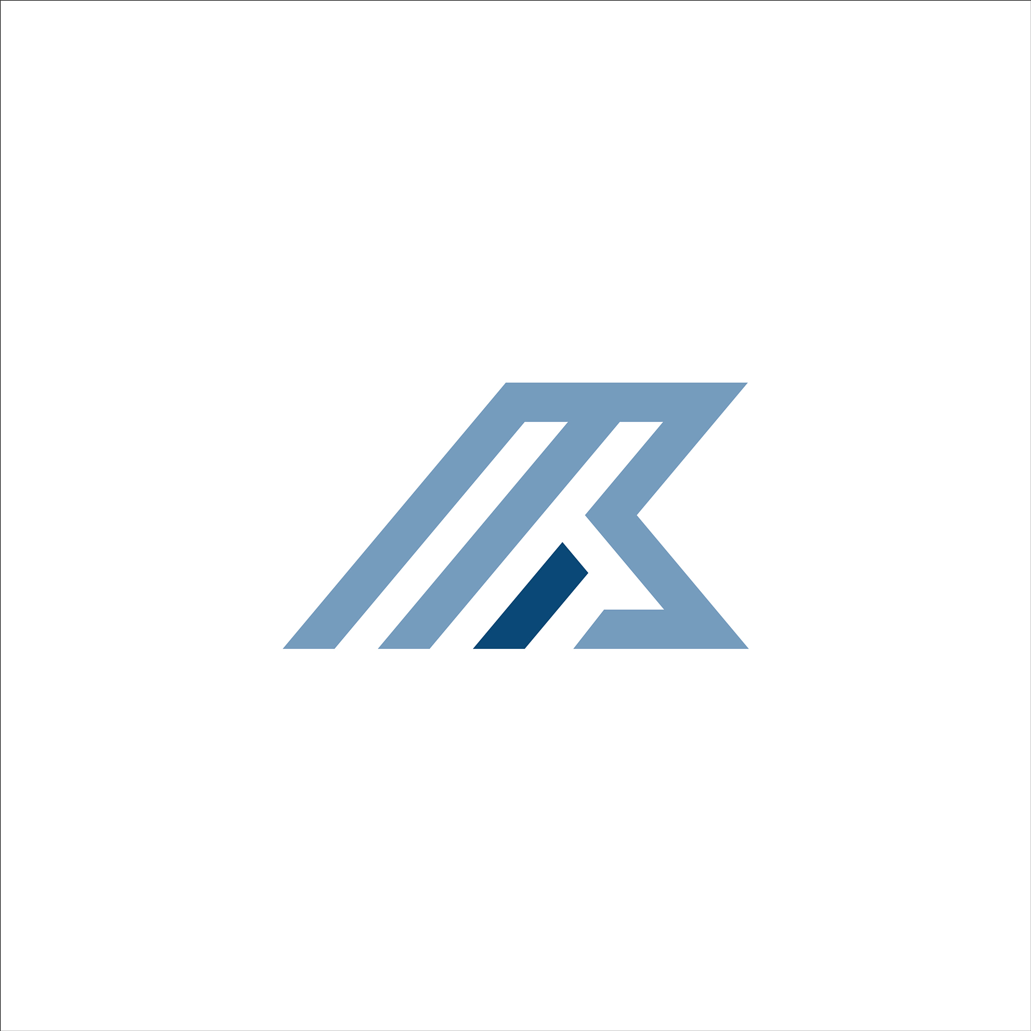 initial letter mb logo or bm logo design