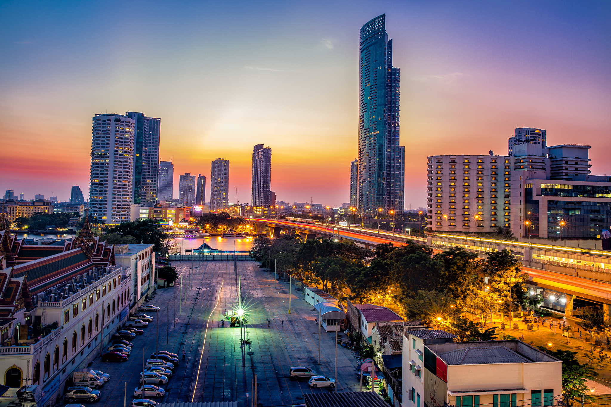 cityscape background