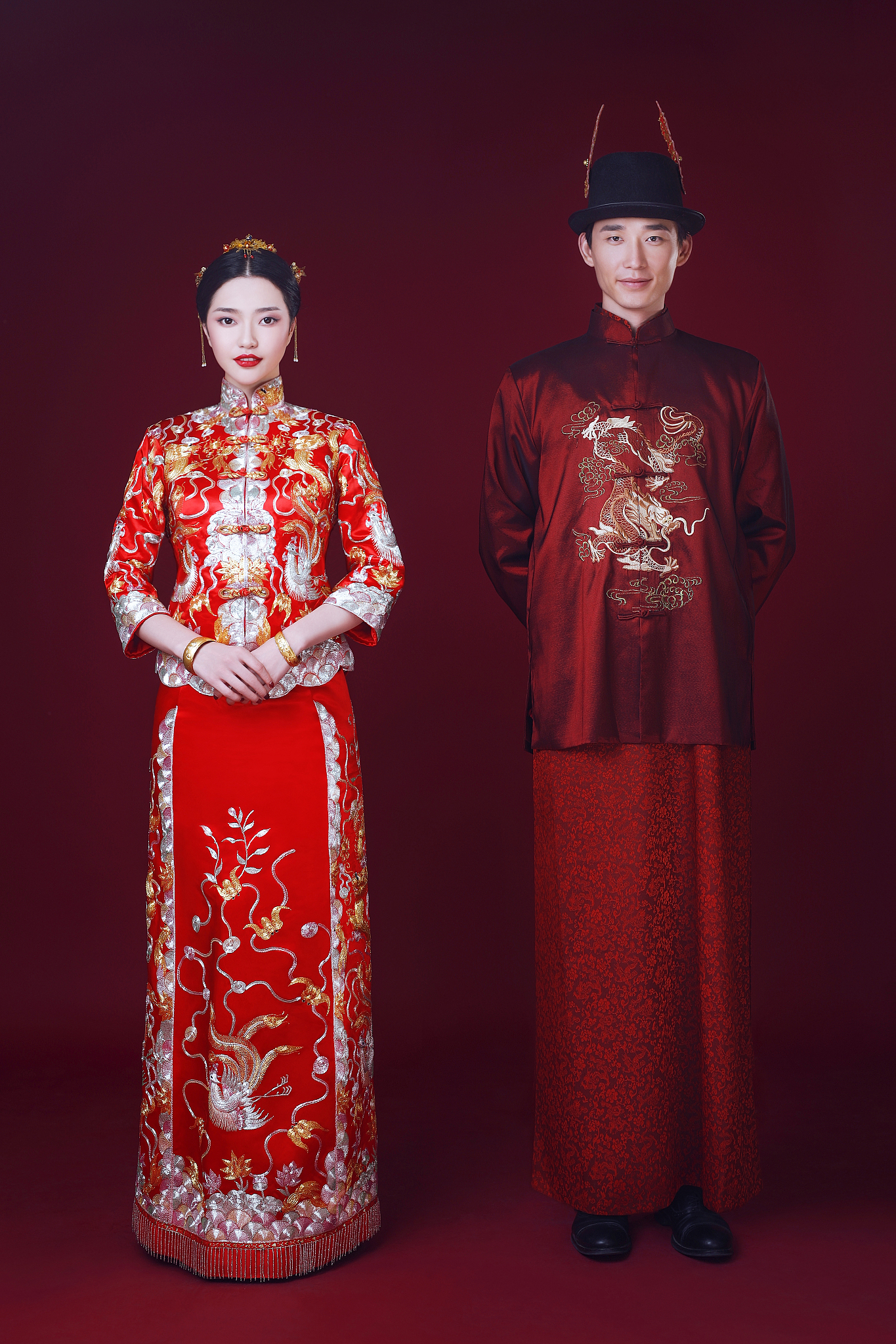 新中式婚纱照文案