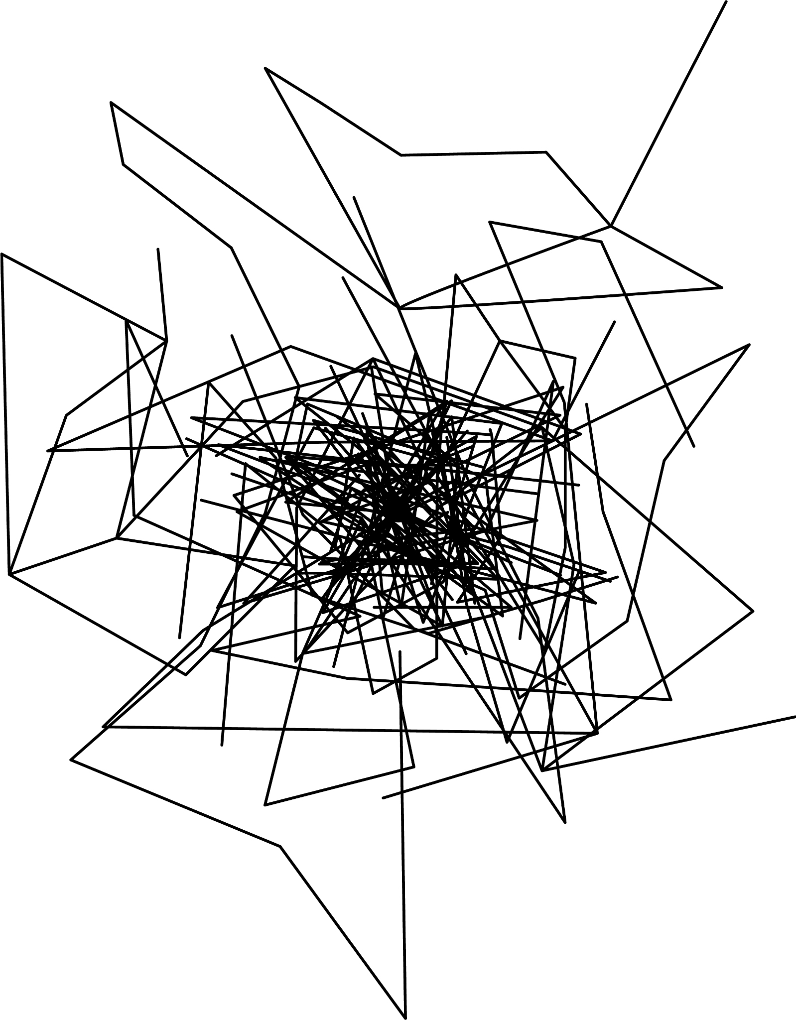 background of abstract black broken lines