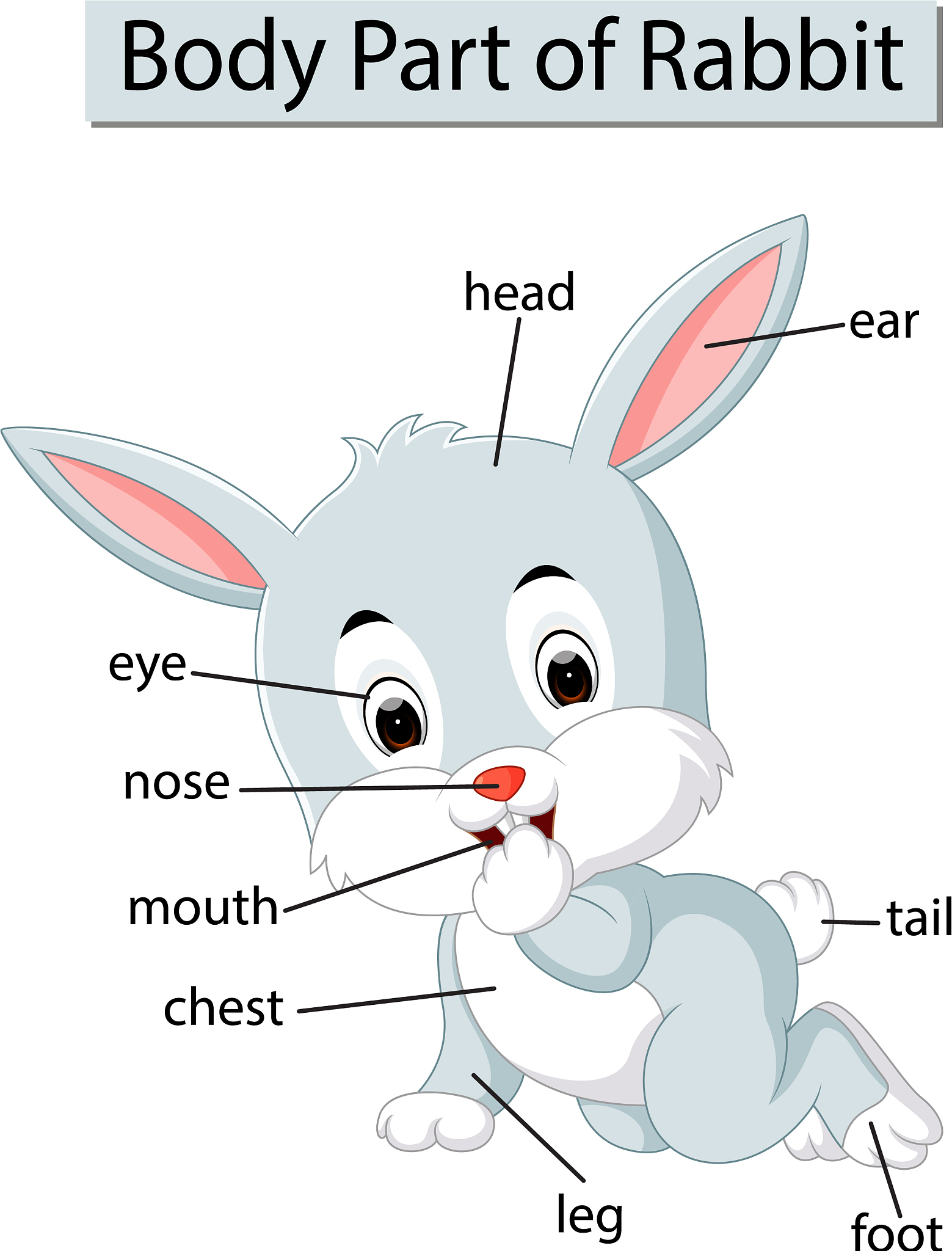Rabbit and Wolf English StoryThe Rabbit and The Wolf’ One day a rabbit was walking near the hill He heard someone crying‘Help! Help!’It was a wolf A big stone was on the wolfs back He cried "Mr R