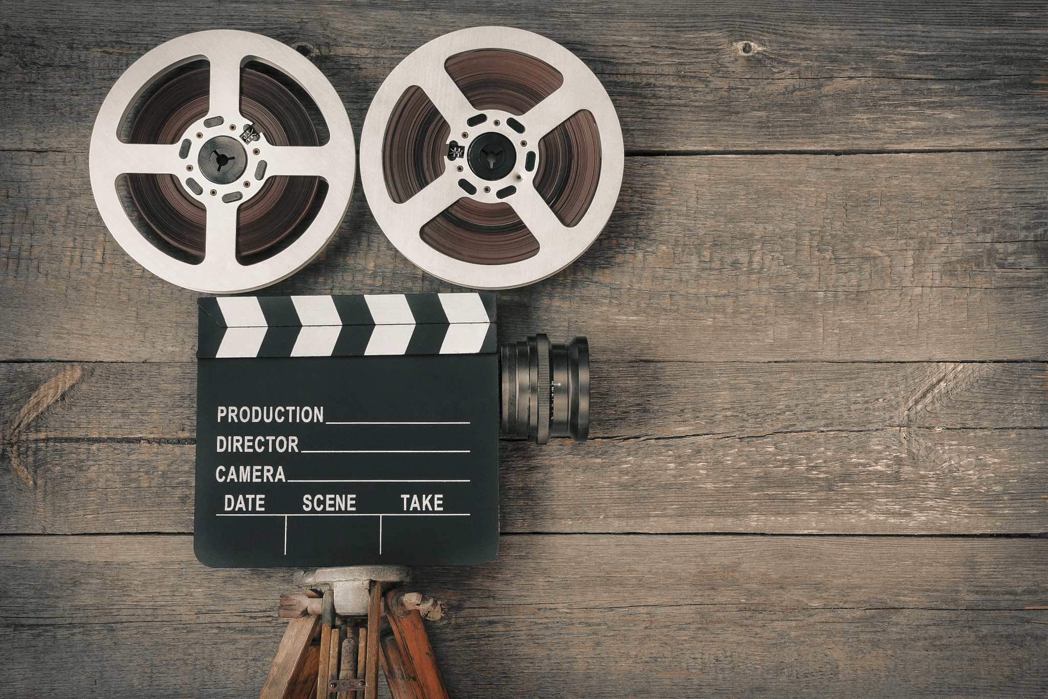 old movie camera