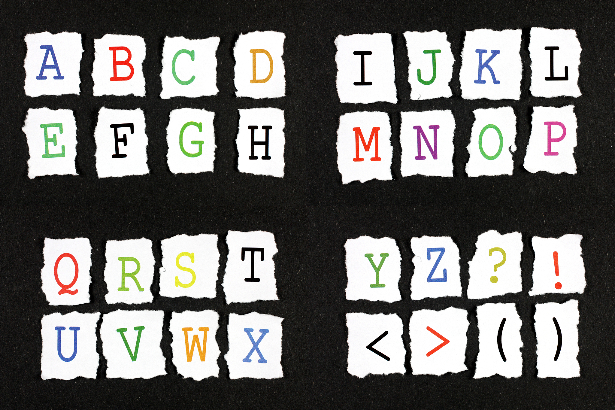 用字母TXJ组成的所有单词