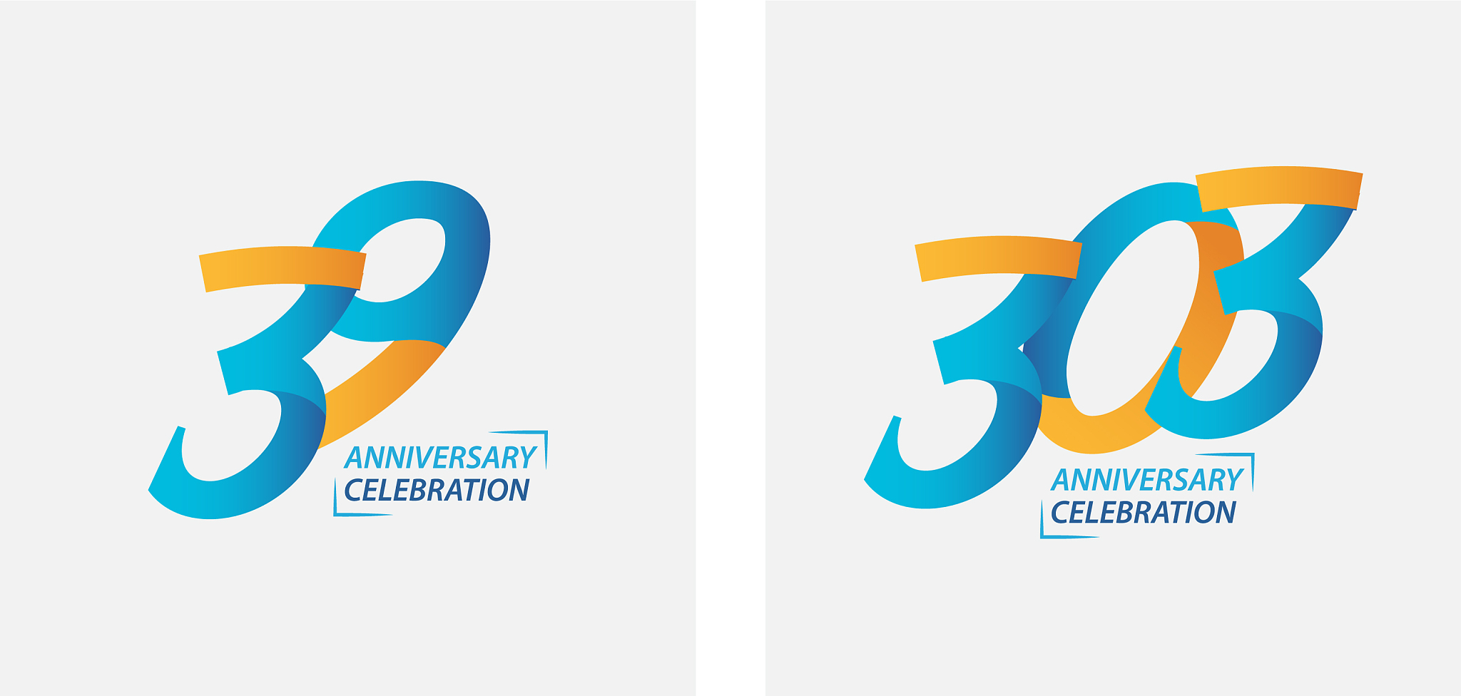 303 year anniversary template design
