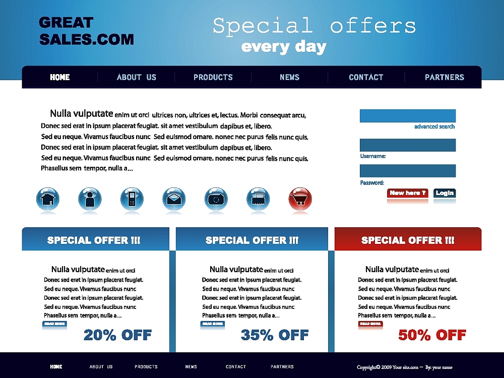 Missed Website Advertisement