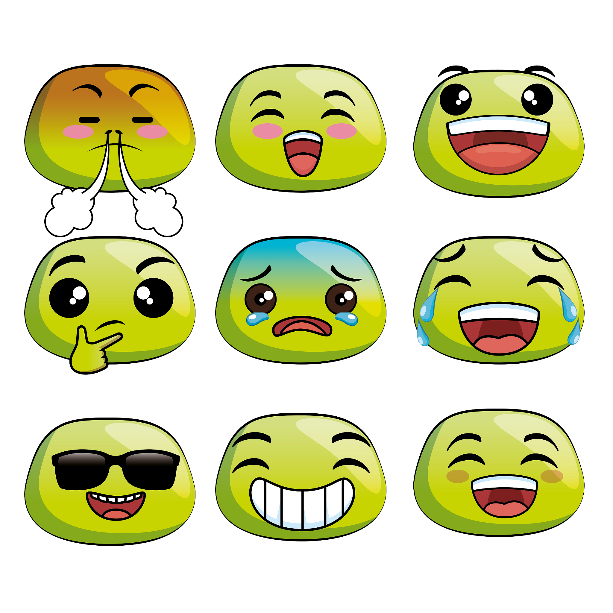 用emoji描述鸡飞狗跳