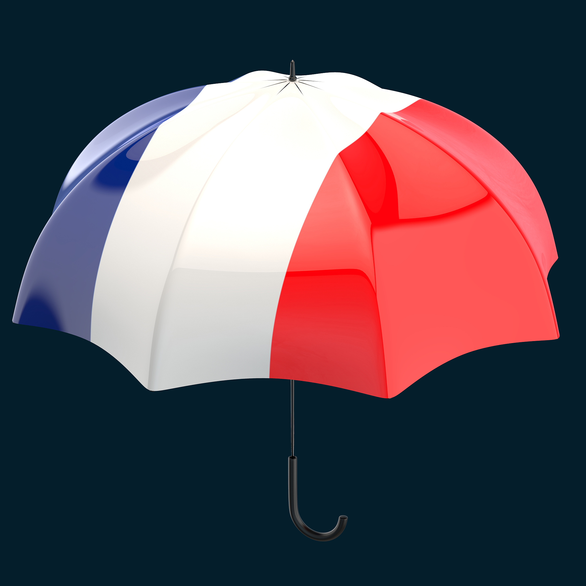 umbrella concept - 3d illustration
