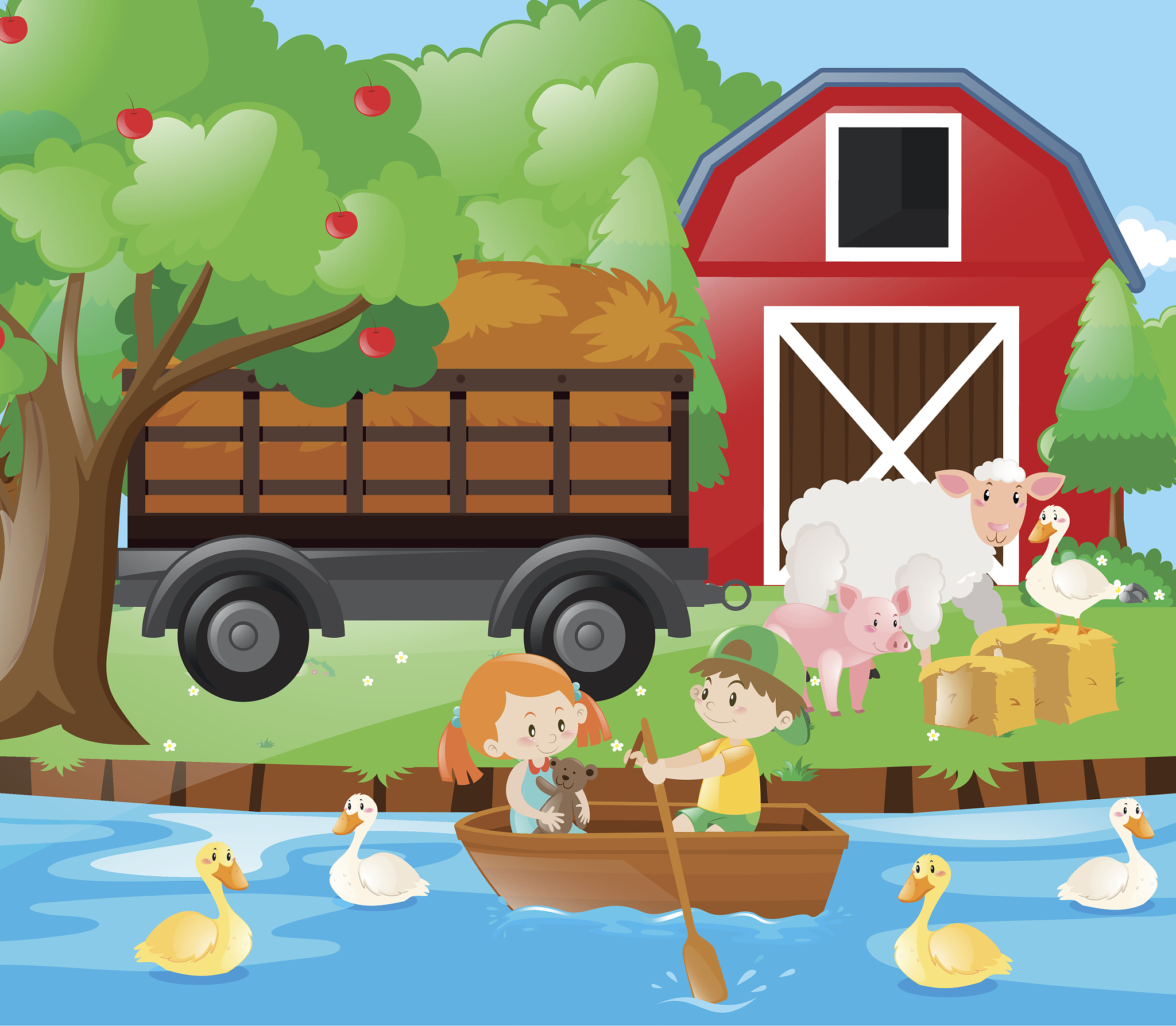 我的神奇汽车：带小动物们上天入海的奇幻旅程