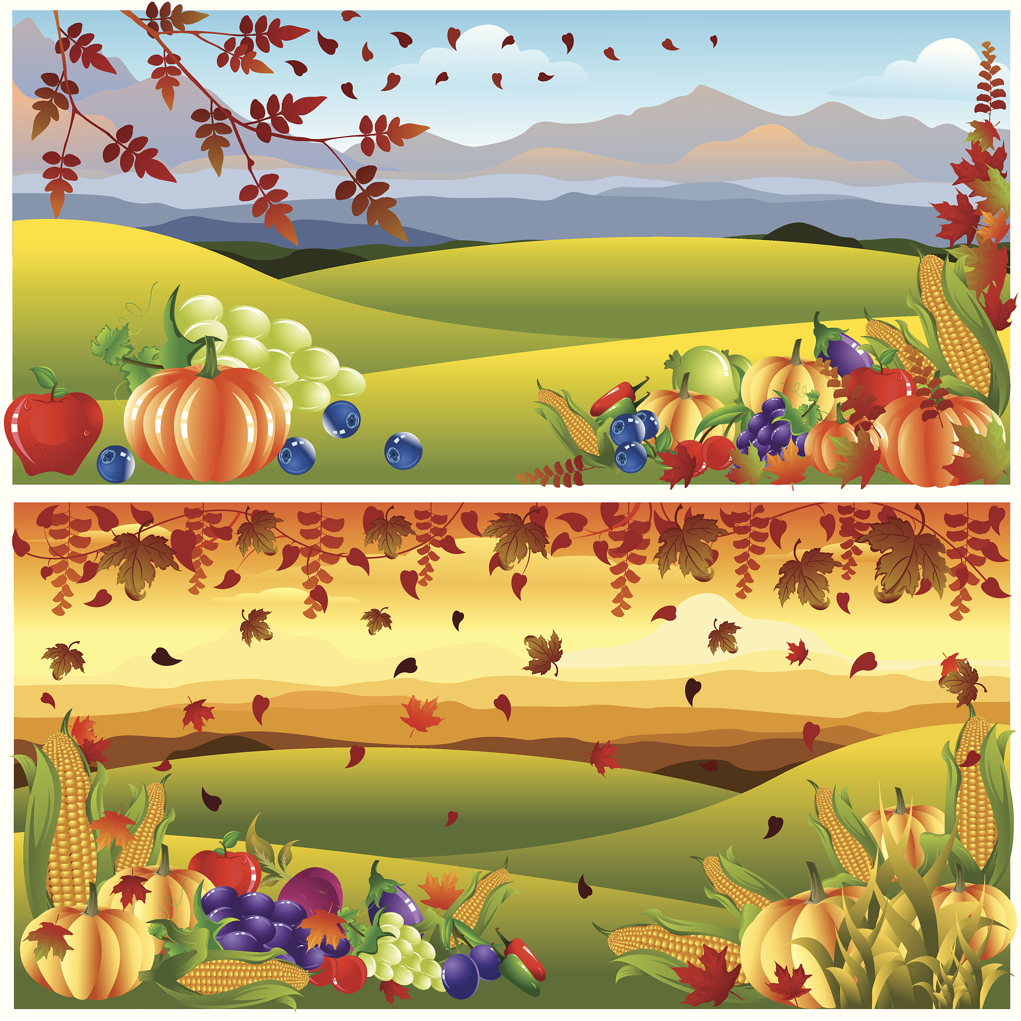 秋天：美丽、丰收与快乐的季节