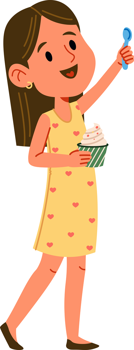 少女招手邀你一起玩耍！AI绘画生成精美图片