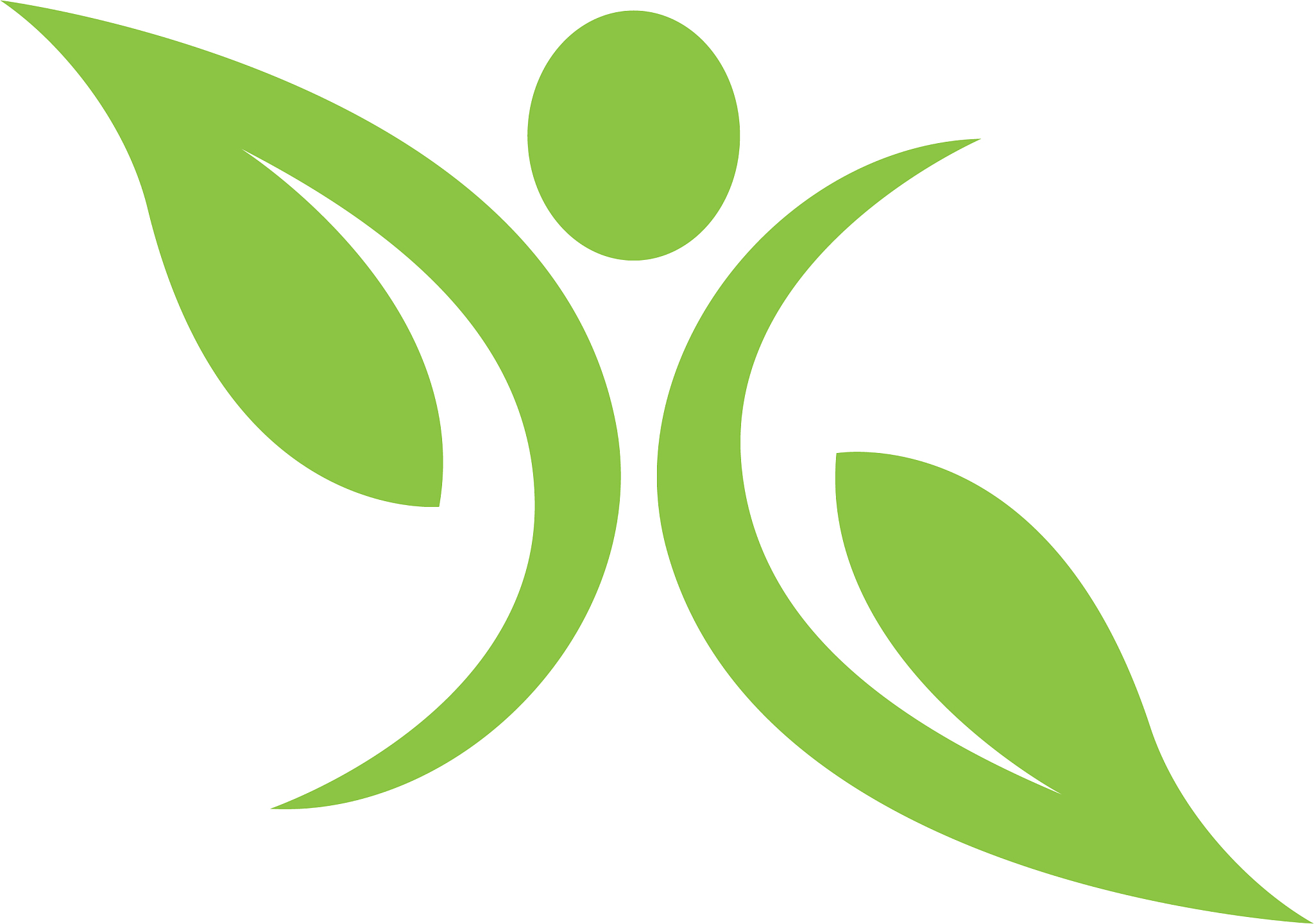 human character logo sign