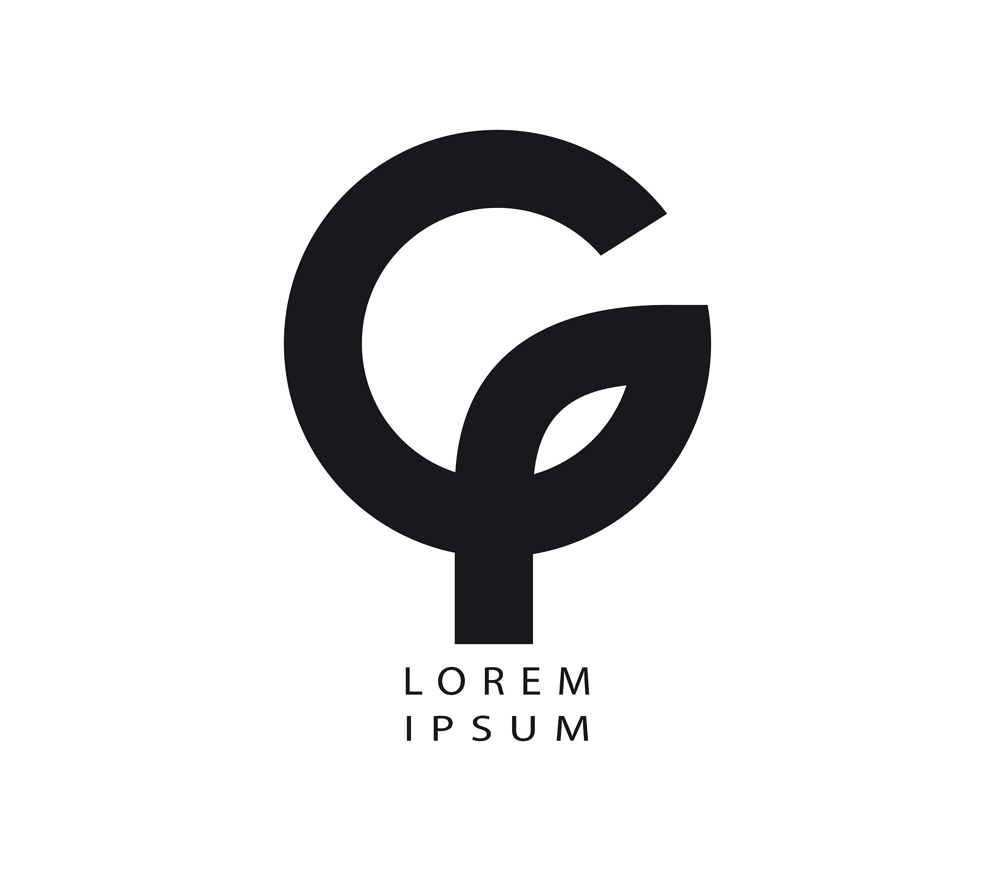 phi and g logo design