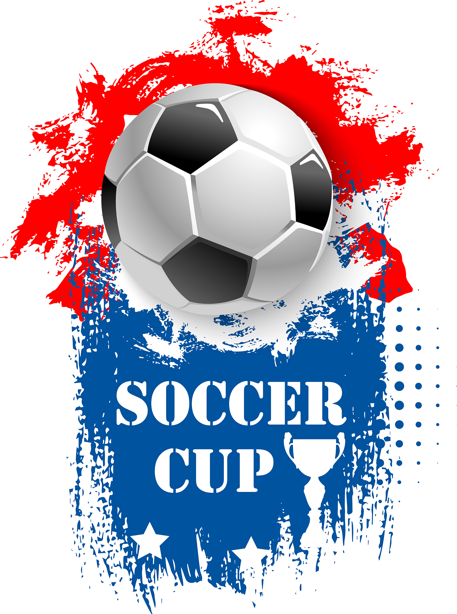 for soccer cup emblem for football club