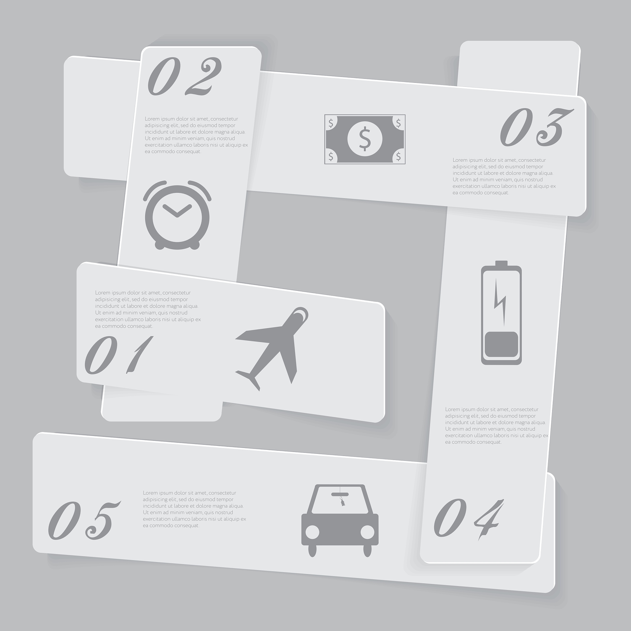 design number banners template graphic or website