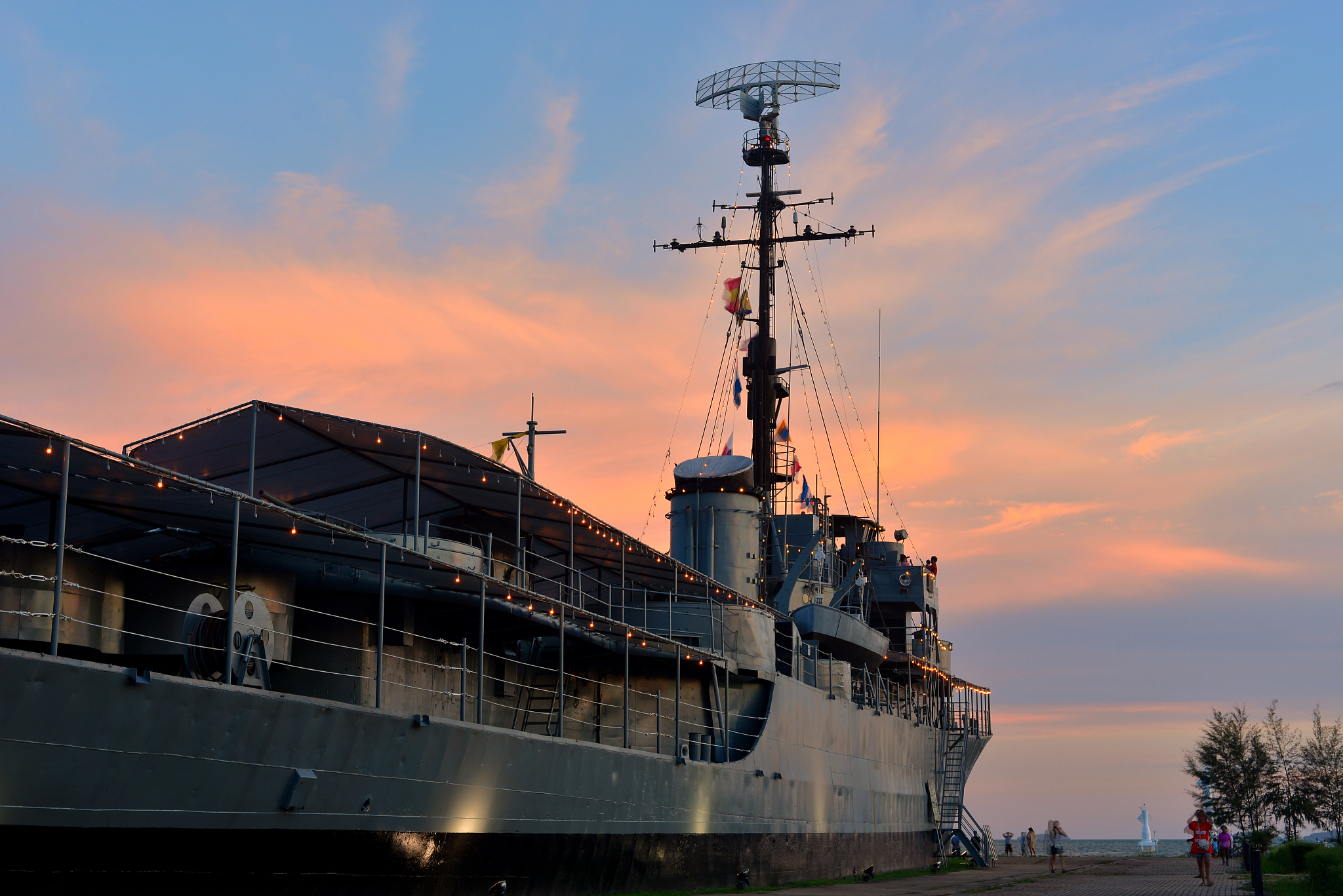 warship