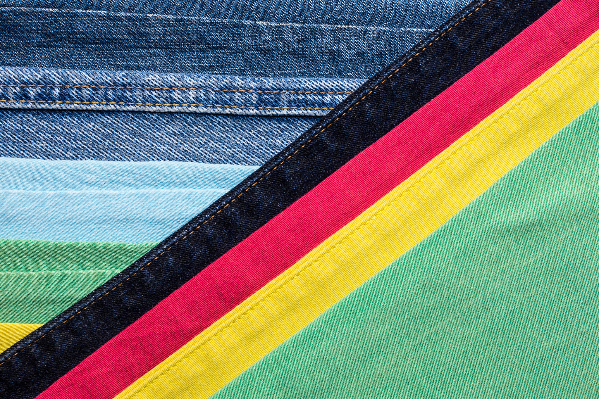 colorful jeans texture background