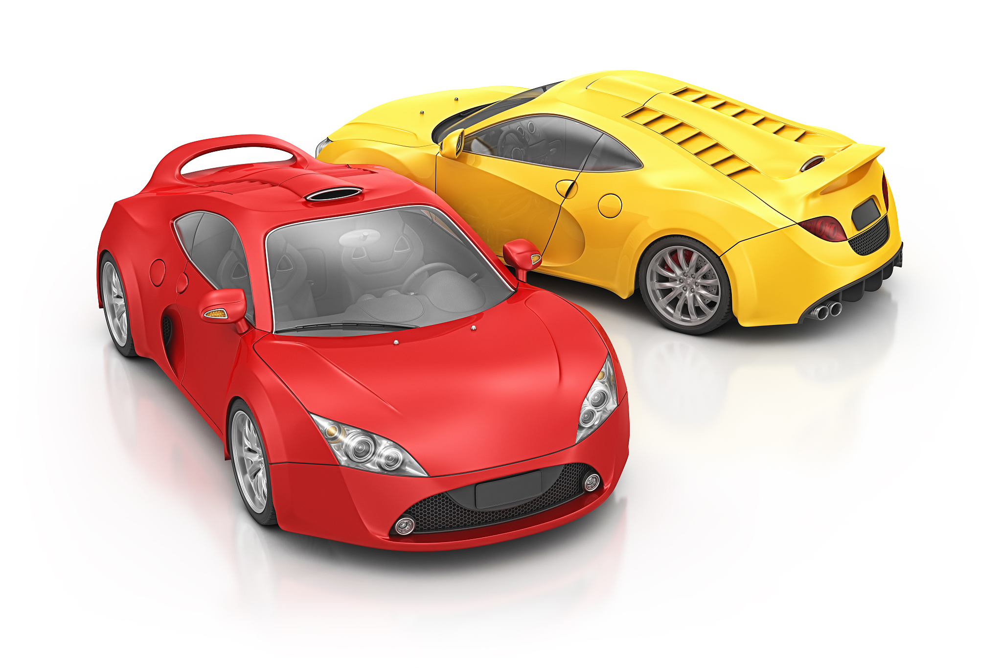 two supercars