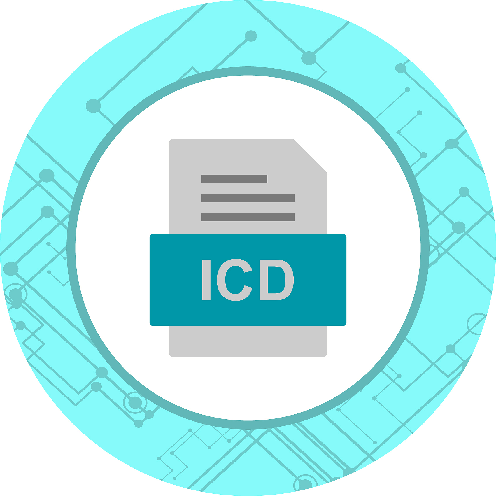 icd file document icon