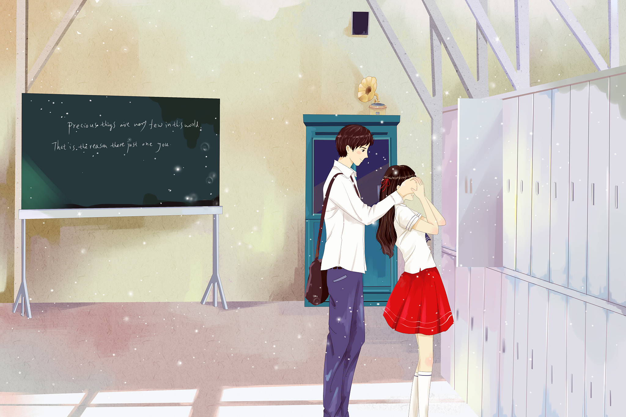 高中校园爱情故事：从青涩到永恒